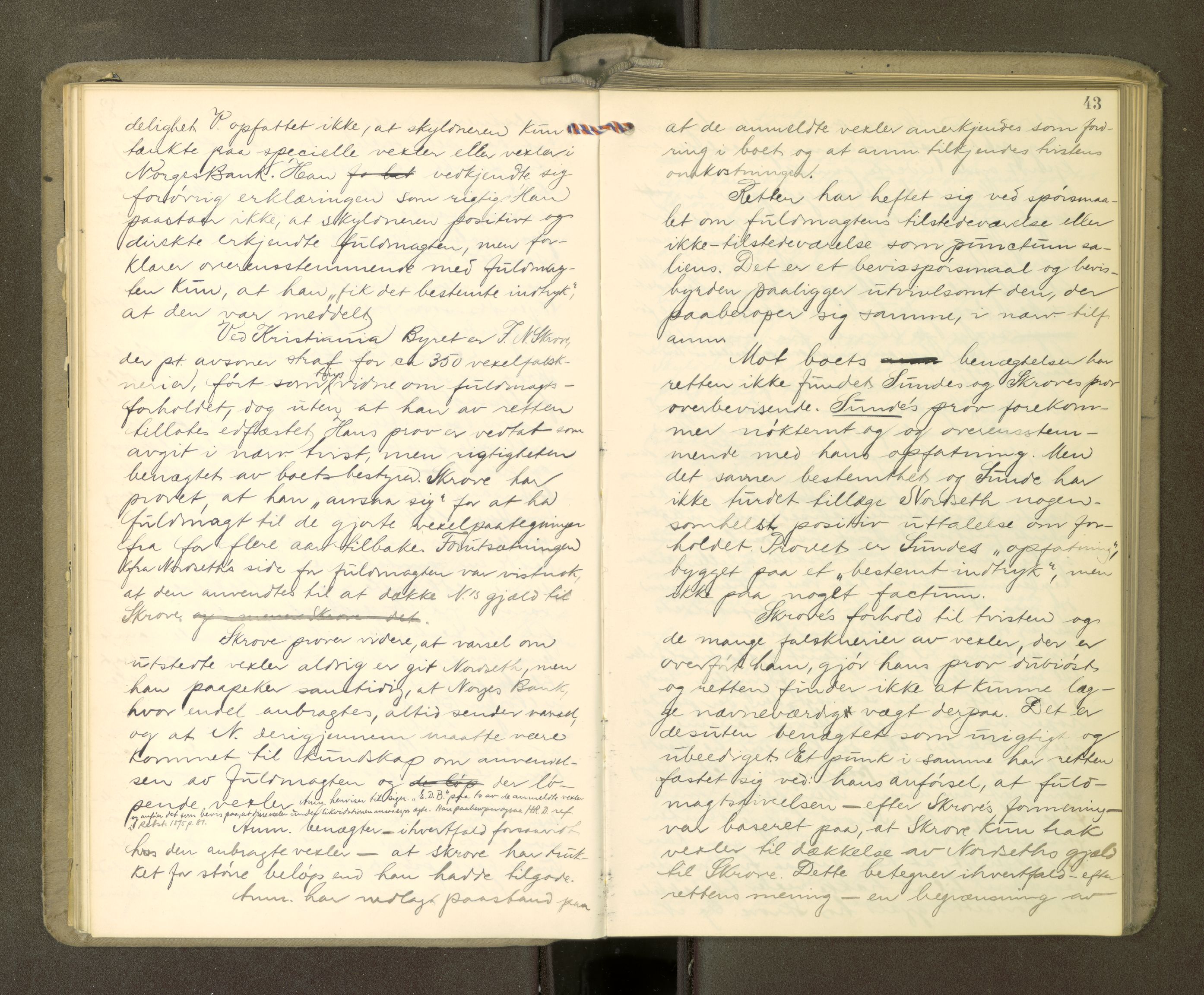 Stjør- og Verdal sorenskriveri, AV/SAT-A-4167/1/3/3B/L0012: Skifteforhandlingsprotokoll, 1912-1919, p. 43