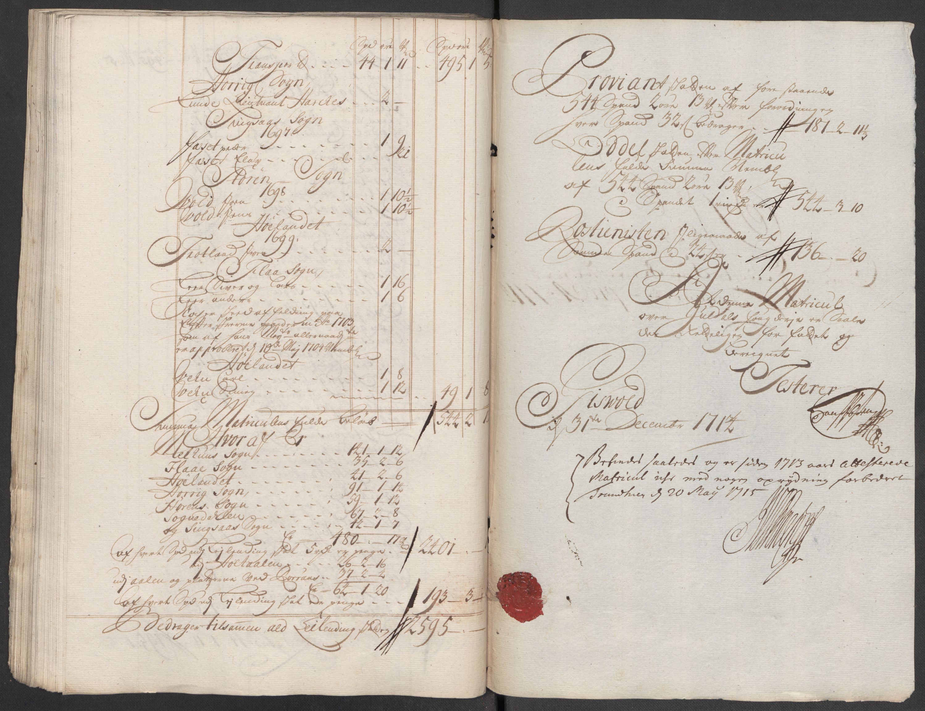 Rentekammeret inntil 1814, Reviderte regnskaper, Fogderegnskap, AV/RA-EA-4092/R60/L3965: Fogderegnskap Orkdal og Gauldal, 1714, p. 270