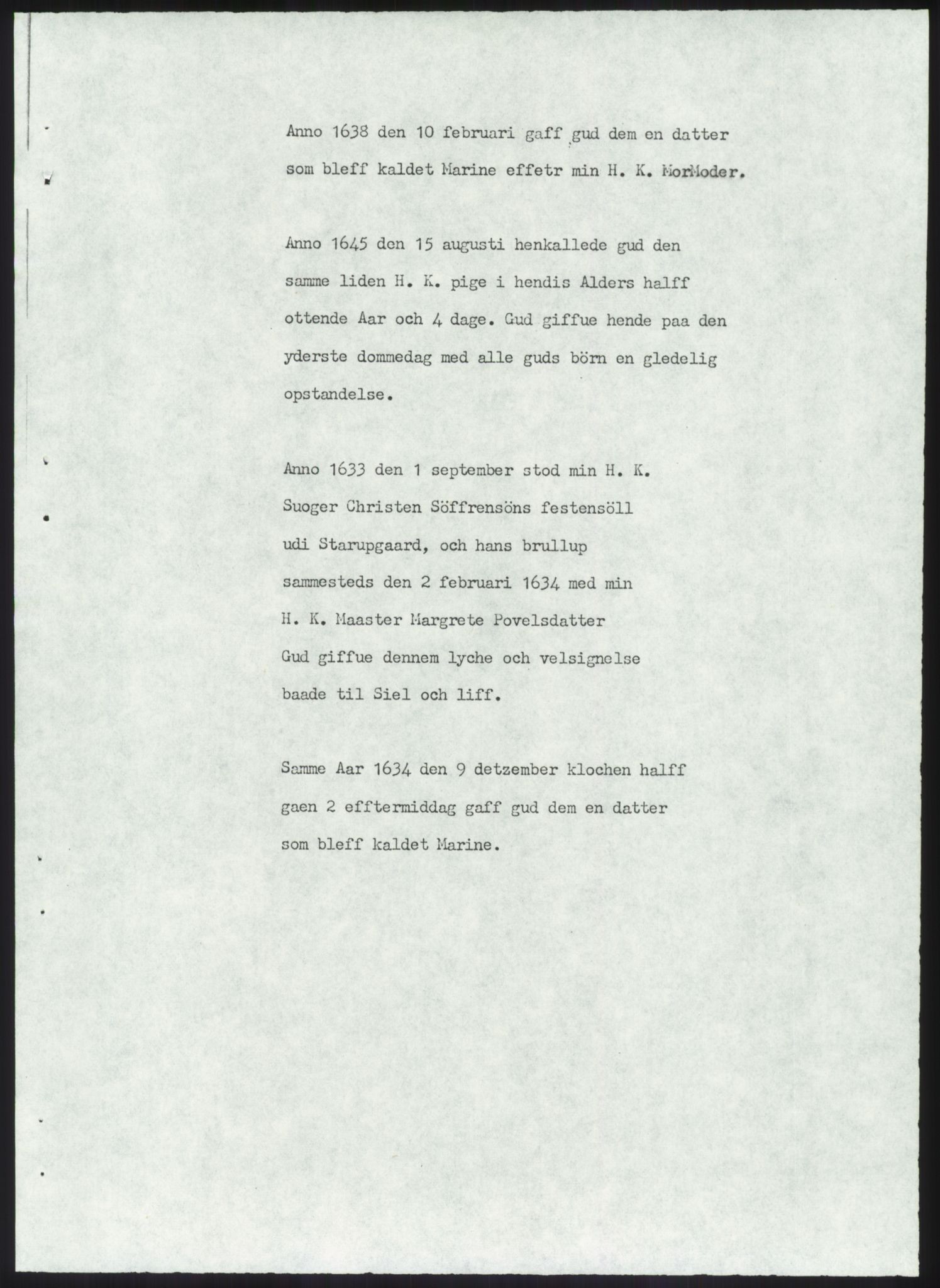 Samlinger til kildeutgivelse, Diplomavskriftsamlingen, AV/RA-EA-4053/H/Ha, p. 1645