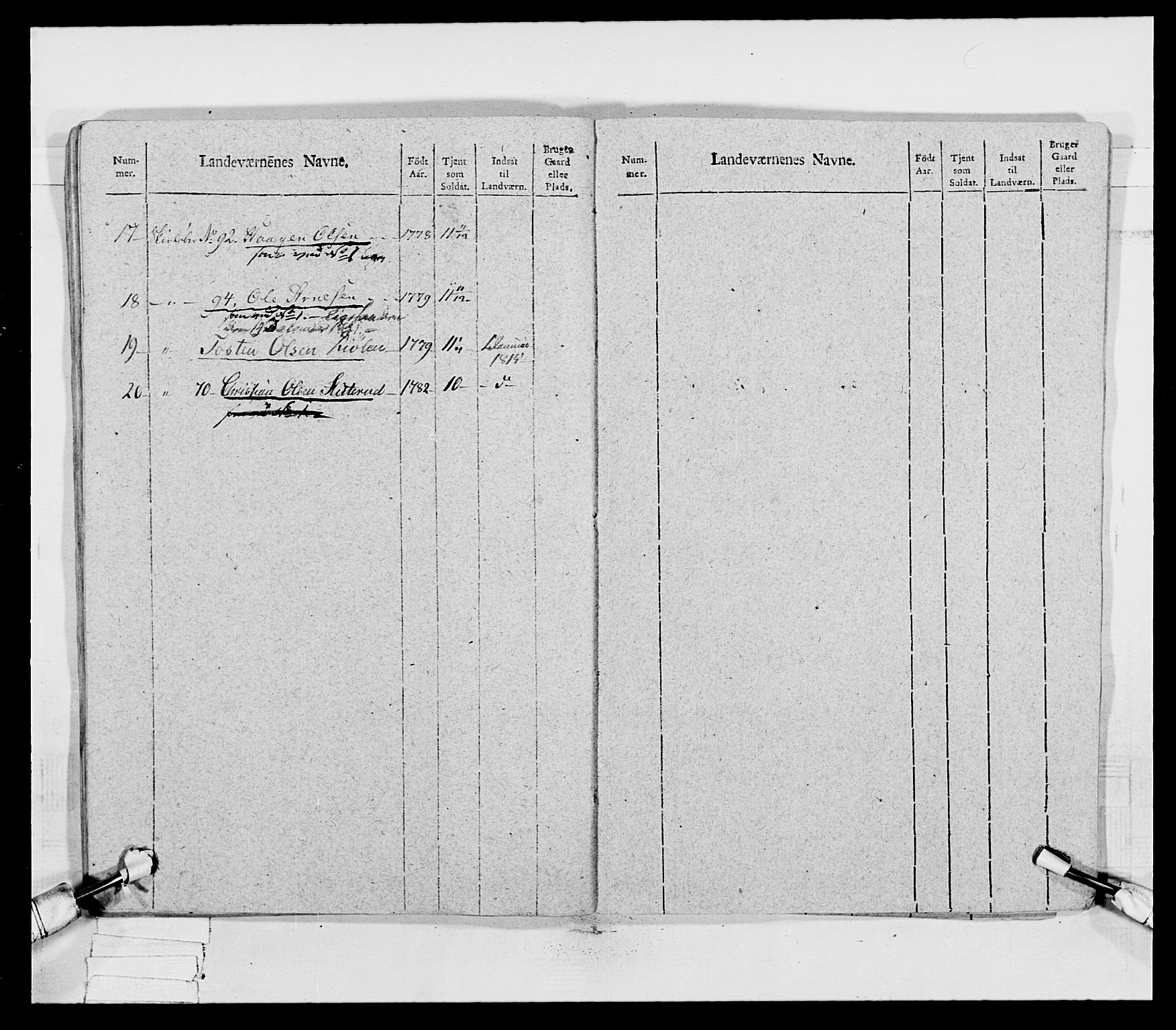 Generalitets- og kommissariatskollegiet, Det kongelige norske kommissariatskollegium, AV/RA-EA-5420/E/Eh/L0027: Skiløperkompaniene, 1812-1832, p. 43