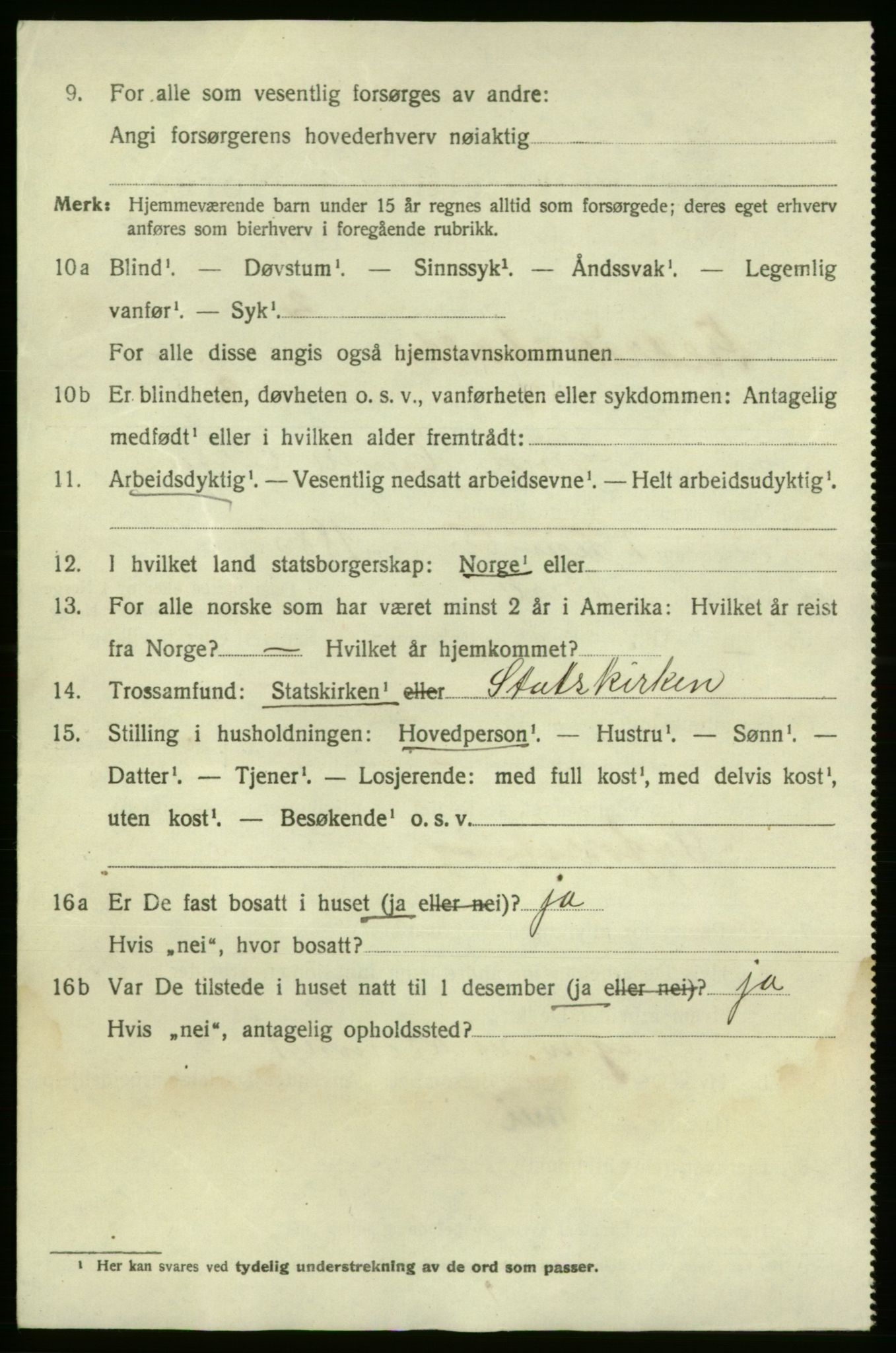 SAO, 1920 census for Fredrikshald, 1920, p. 23132