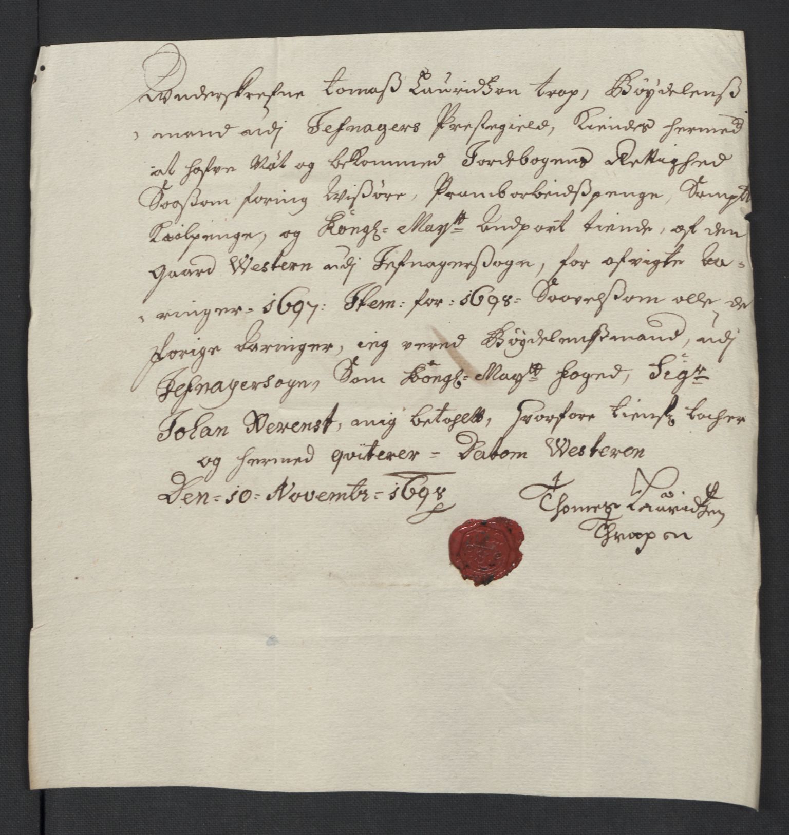 Rentekammeret inntil 1814, Reviderte regnskaper, Fogderegnskap, AV/RA-EA-4092/R18/L1295: Fogderegnskap Hadeland, Toten og Valdres, 1697, p. 213