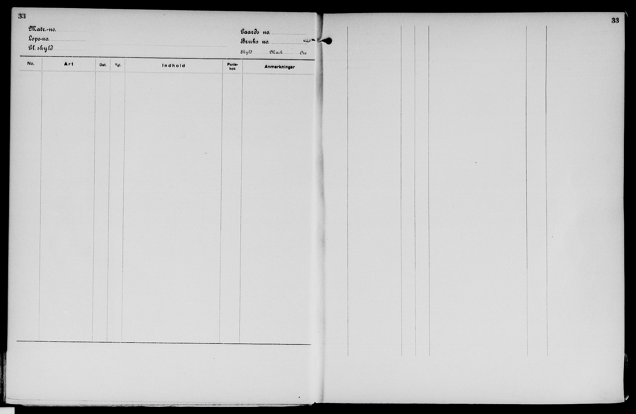 Vinger og Odal sorenskriveri, SAH/TING-022/H/Ha/Hac/Hacc/L0006: Mortgage register no. 3.6, 1923, p. 33