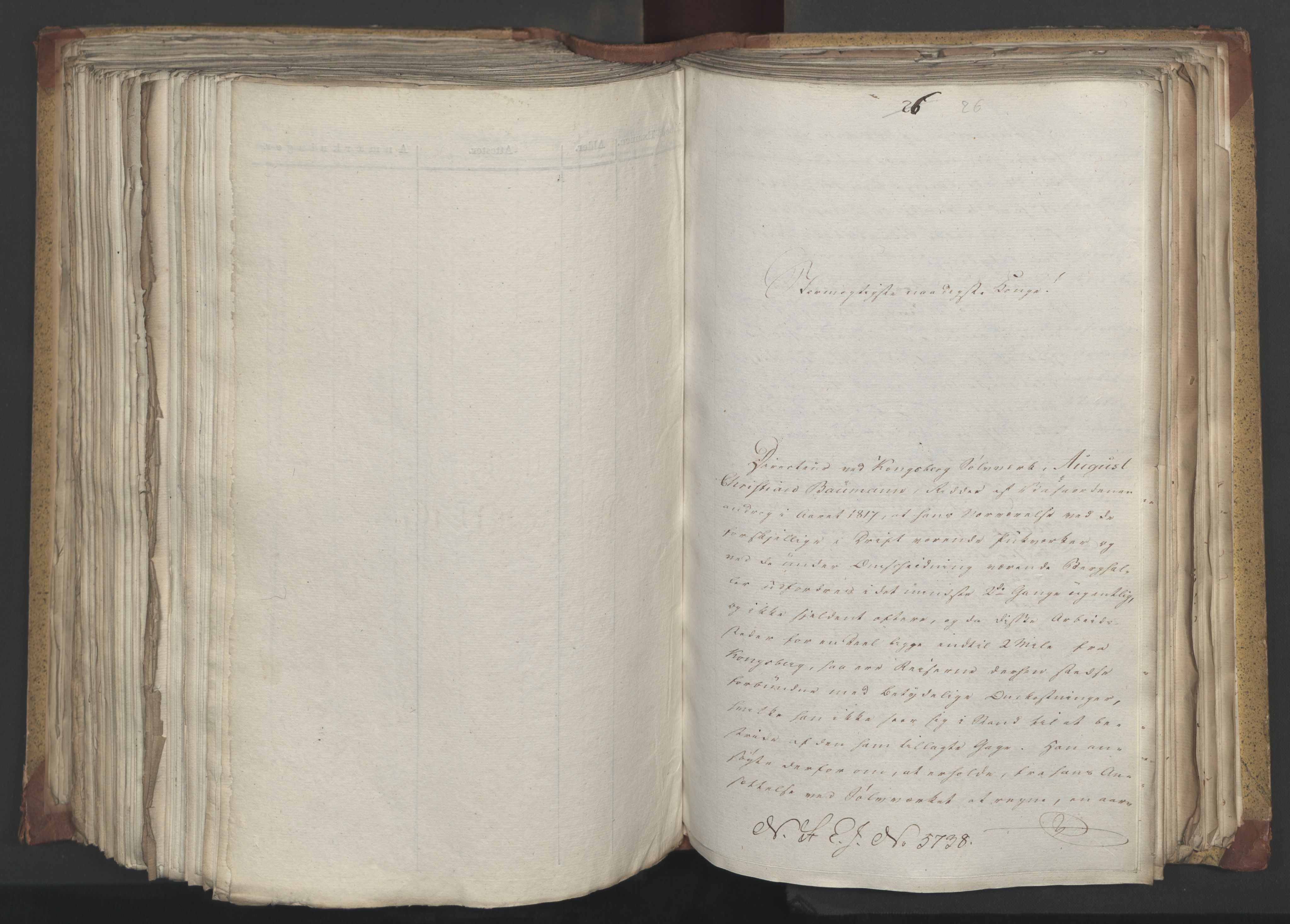 Statsrådsavdelingen i Stockholm, AV/RA-S-1003/D/Da/L0029: Regjeringsinnstillinger nr. 5587-5799, 1822, p. 342