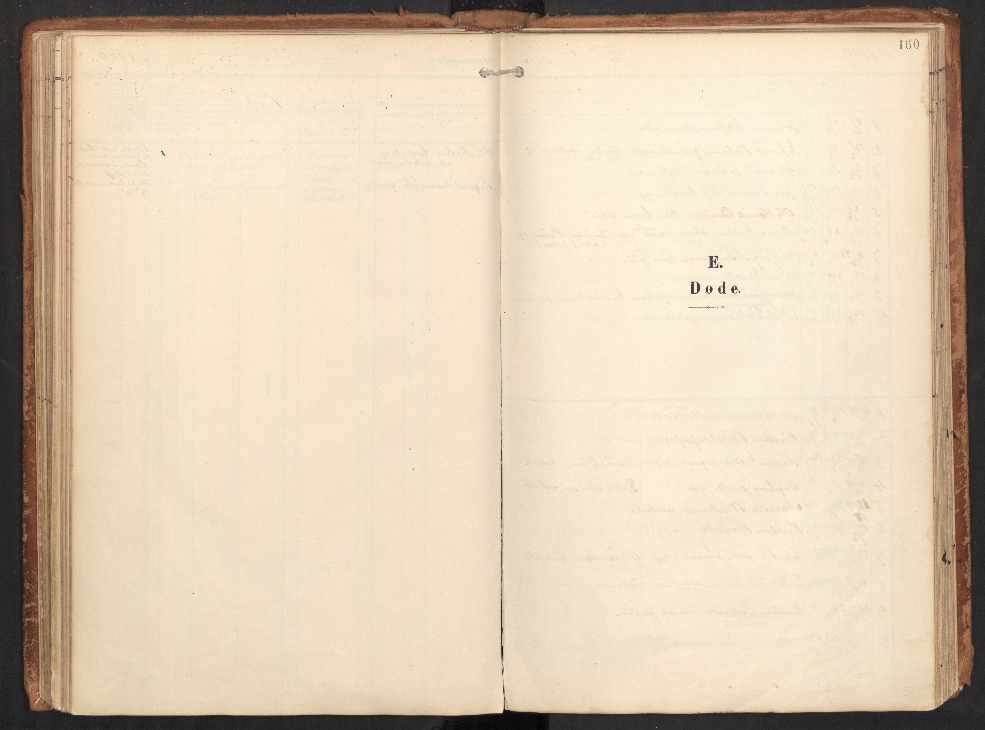 Ministerialprotokoller, klokkerbøker og fødselsregistre - Nordland, SAT/A-1459/814/L0227: Parish register (official) no. 814A08, 1899-1920, p. 160