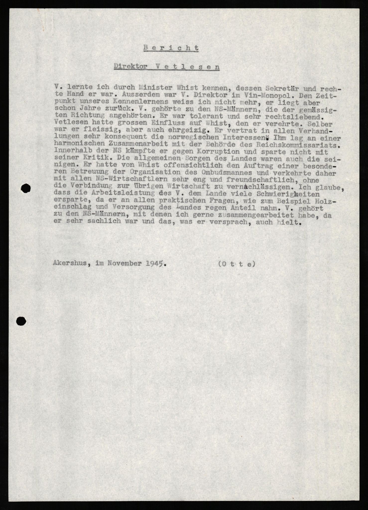 Forsvaret, Forsvarets overkommando II, AV/RA-RAFA-3915/D/Db/L0025: CI Questionaires. Tyske okkupasjonsstyrker i Norge. Tyskere., 1945-1946, p. 256