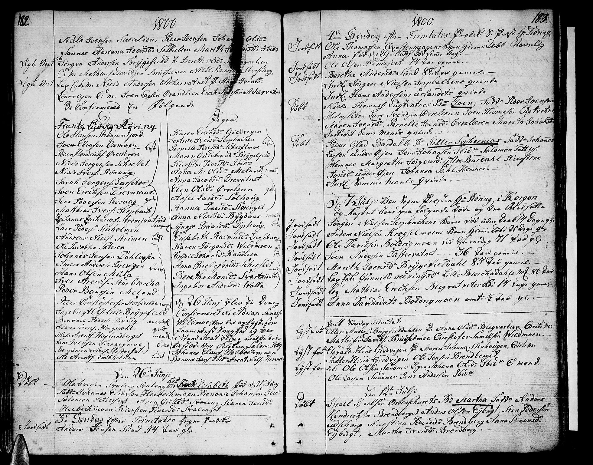 Ministerialprotokoller, klokkerbøker og fødselsregistre - Nordland, AV/SAT-A-1459/825/L0349: Parish register (official) no. 825A05 /1, 1789-1806, p. 182-183