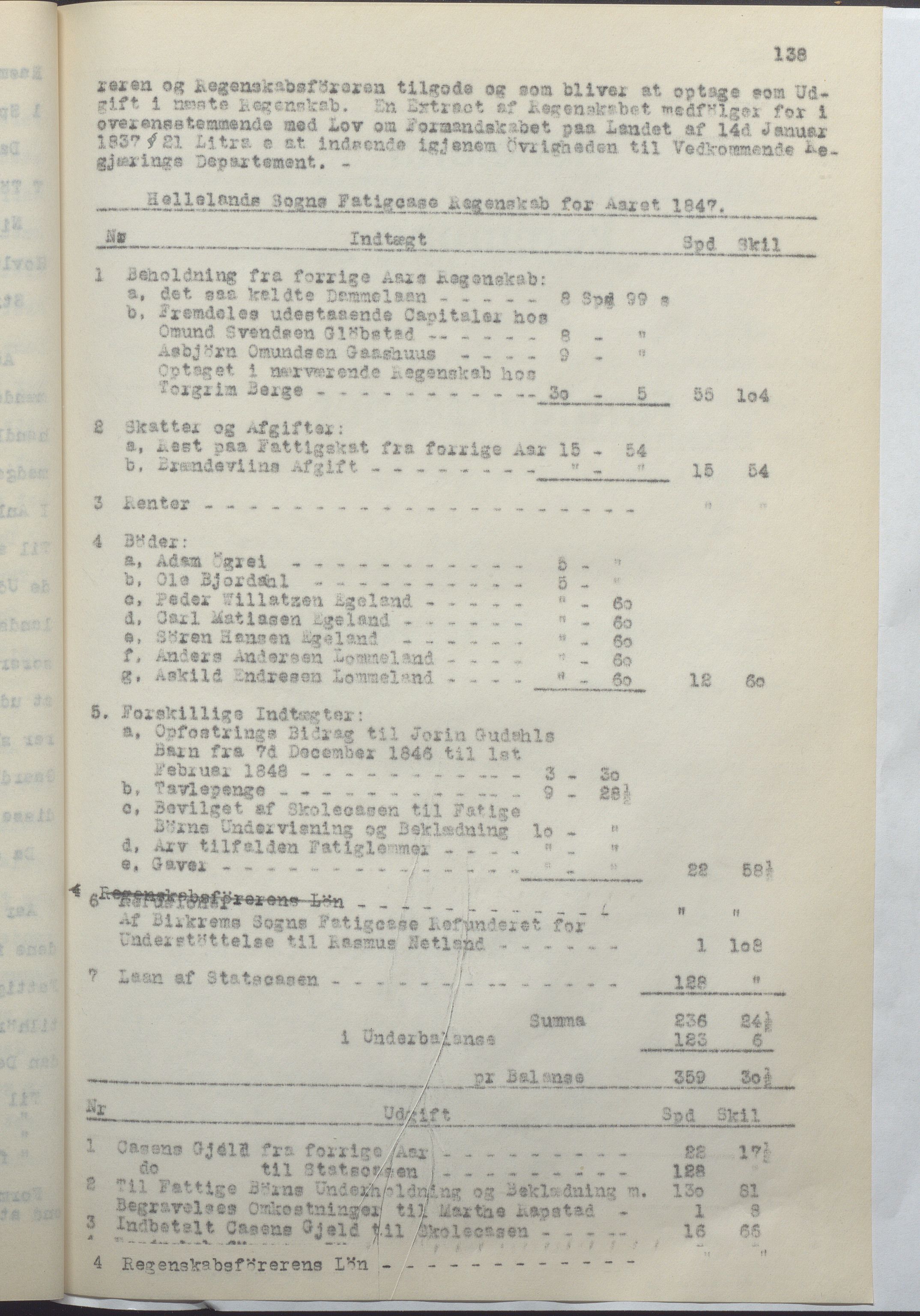 Helleland kommune - Formannskapet, IKAR/K-100479/A/Ab/L0001: Avskrift av møtebok, 1837-1866, p. 138