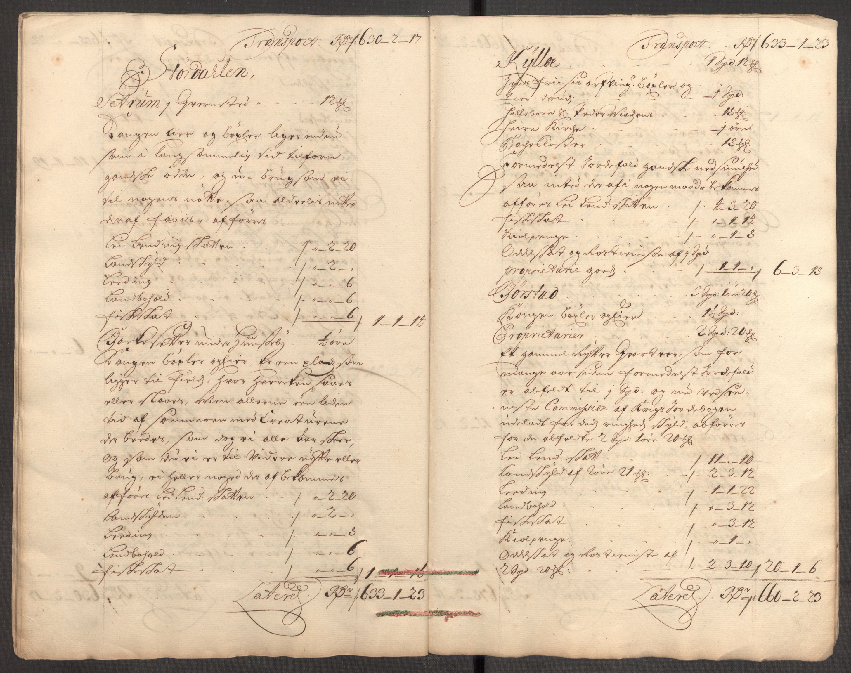 Rentekammeret inntil 1814, Reviderte regnskaper, Fogderegnskap, AV/RA-EA-4092/R62/L4188: Fogderegnskap Stjørdal og Verdal, 1696, p. 190