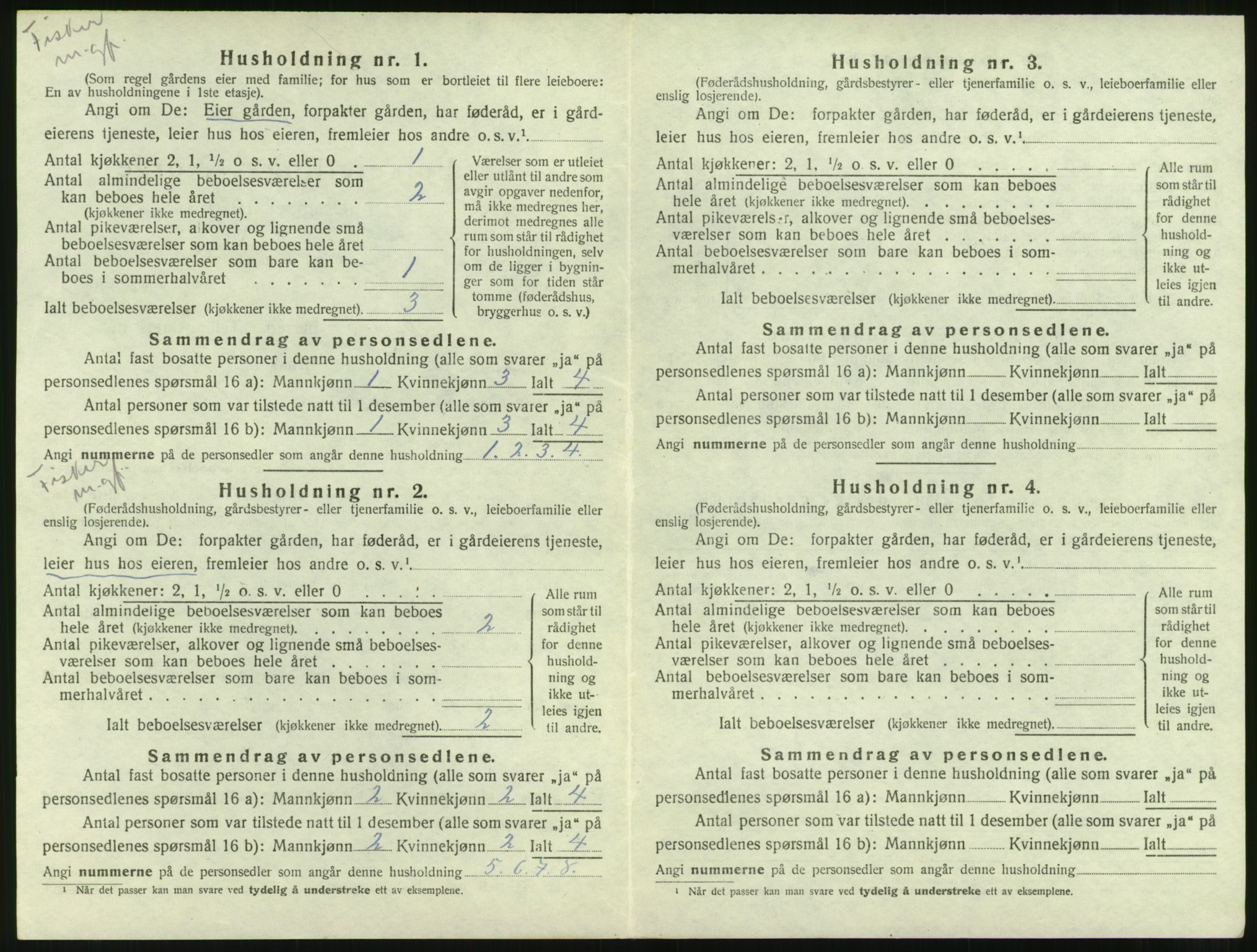 SAT, 1920 census for Frei, 1920, p. 28