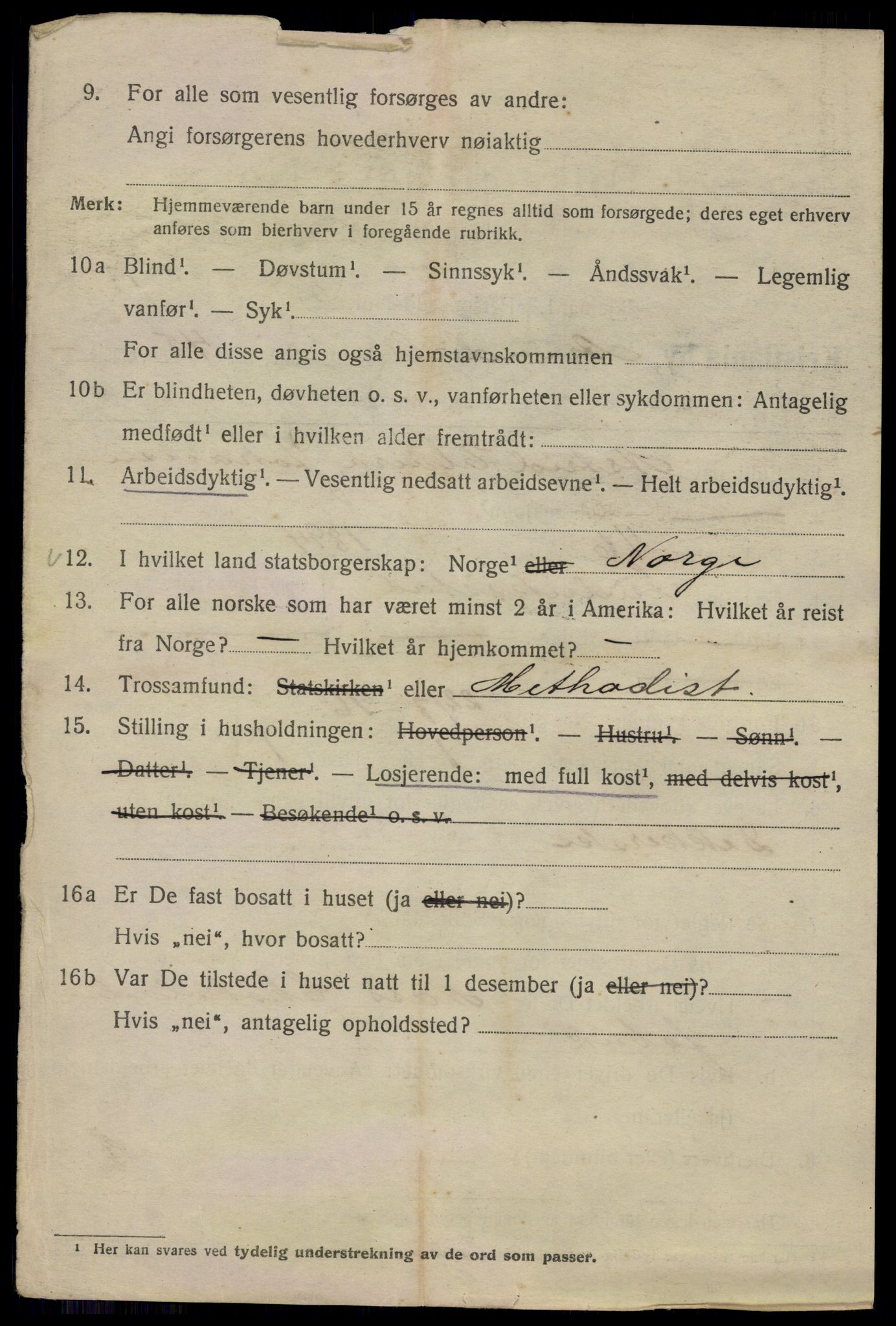 SAO, 1920 census for Kristiania, 1920, p. 145010