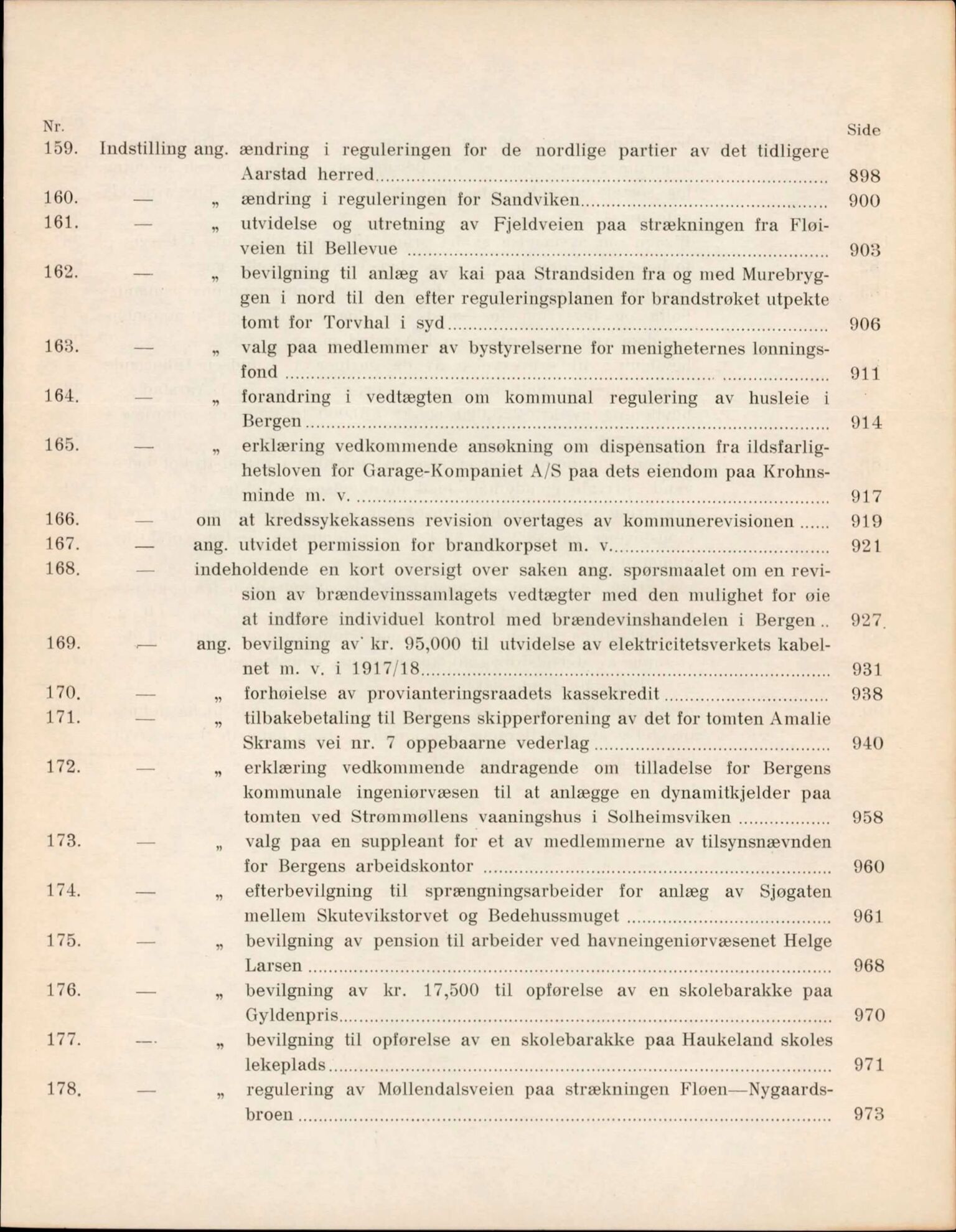 Bergen kommune. Formannskapet, BBA/A-0003/Ad/L0094: Bergens Kommuneforhandlinger, bind I, 1916-1917