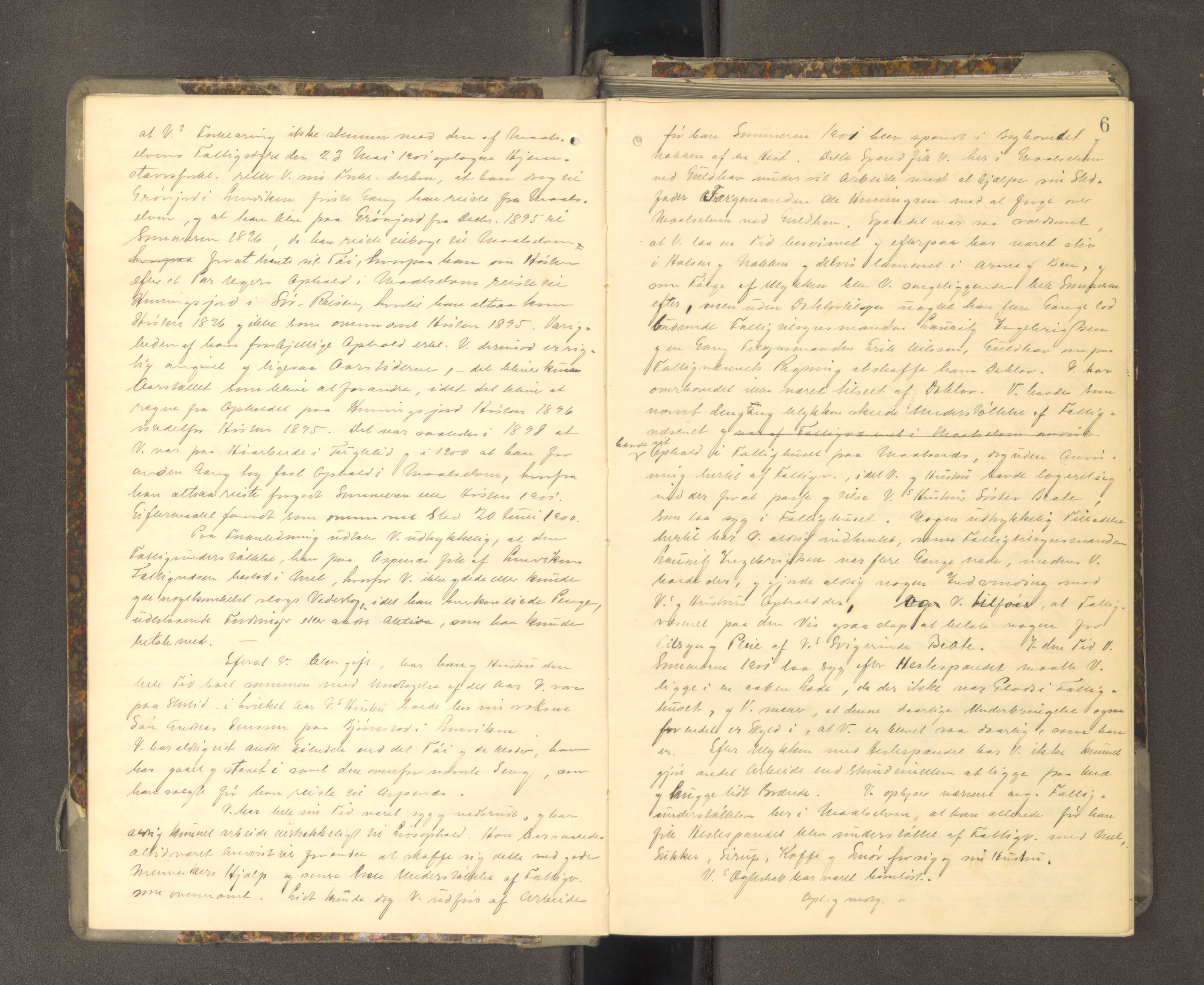 Tromsø sorenskriveri 1855-, AV/SATØ-S-0050/F/Fe/L0139: Ekstrarettsprotokoll, 1905-1909, p. 5b-6a