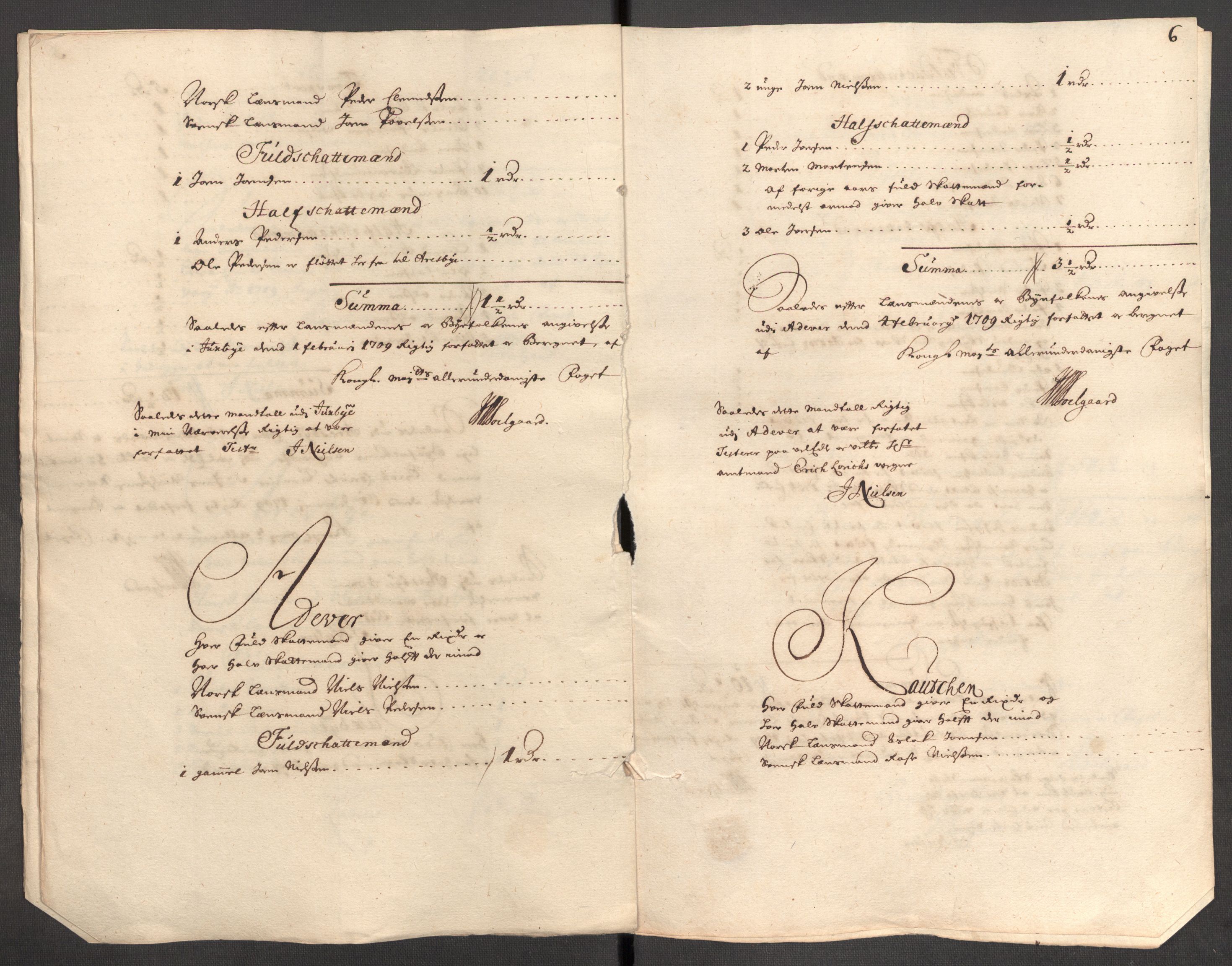 Rentekammeret inntil 1814, Reviderte regnskaper, Fogderegnskap, AV/RA-EA-4092/R69/L4855: Fogderegnskap Finnmark/Vardøhus, 1709-1712, p. 15