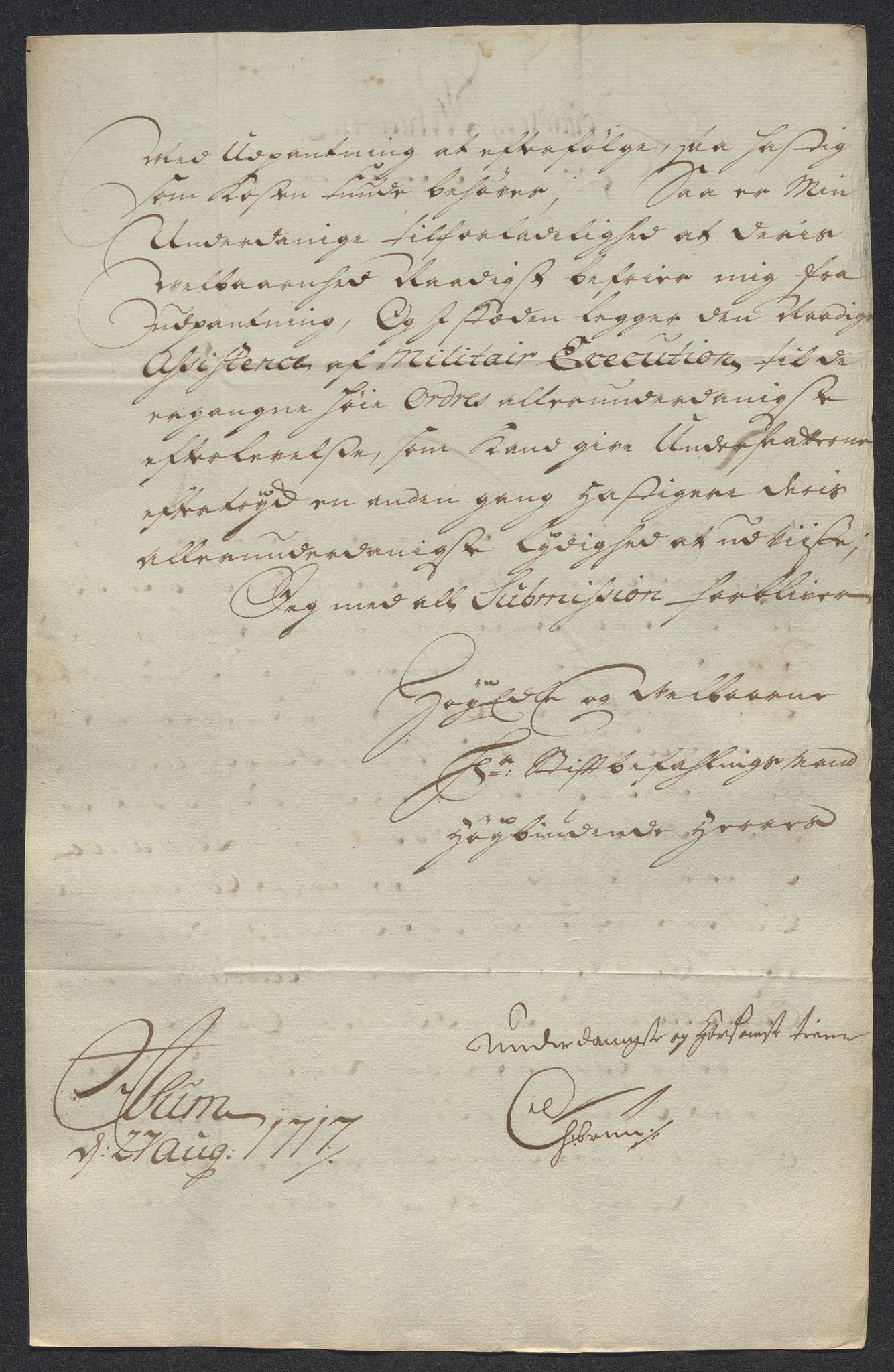 Kristiania stiftamt, AV/SAO-A-10386/E/Ed/Ede/L0006: Fogder, 1717, p. 36
