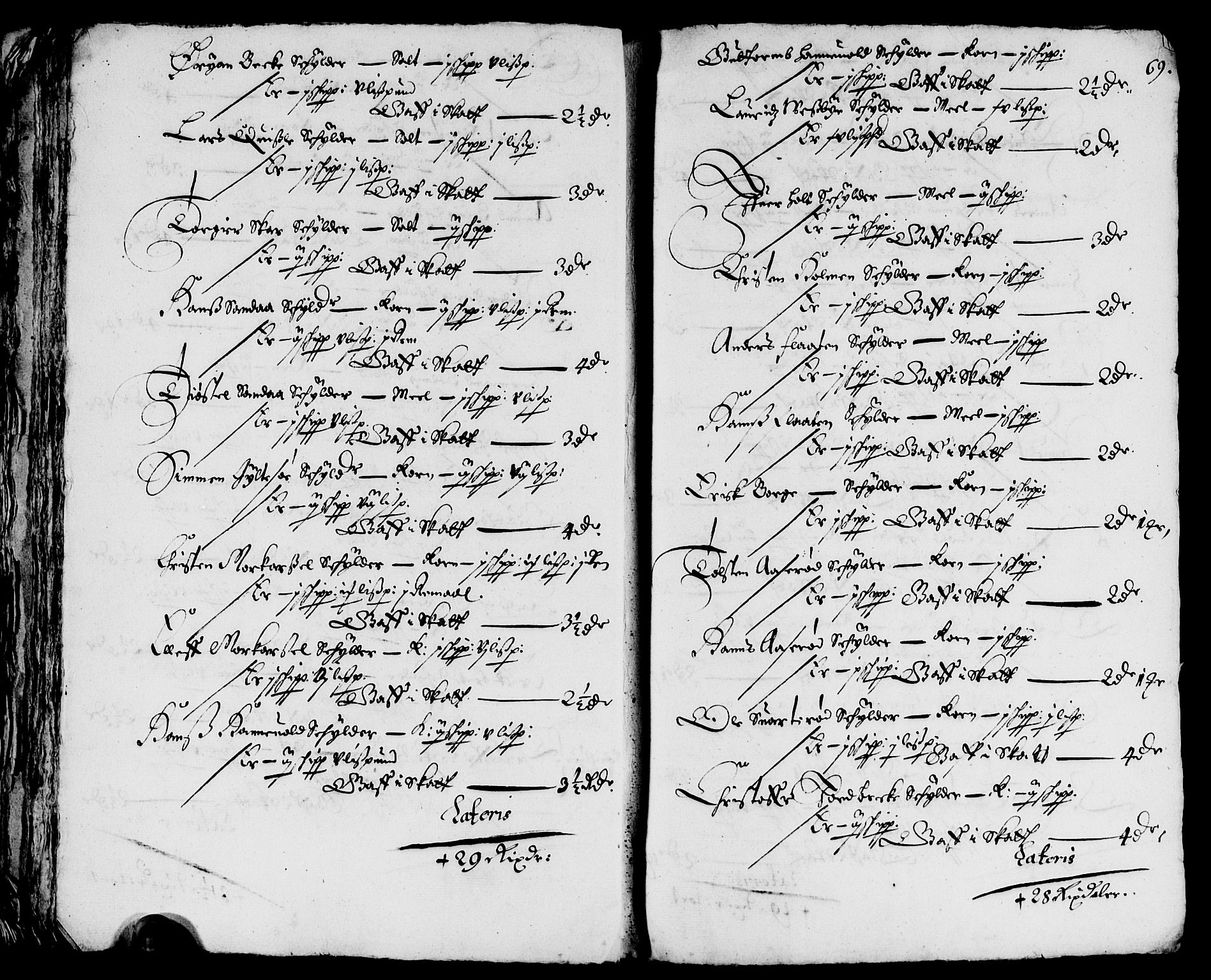 Rentekammeret inntil 1814, Reviderte regnskaper, Lensregnskaper, AV/RA-EA-5023/R/Rb/Rbo/L0031: Tønsberg len, 1651-1654