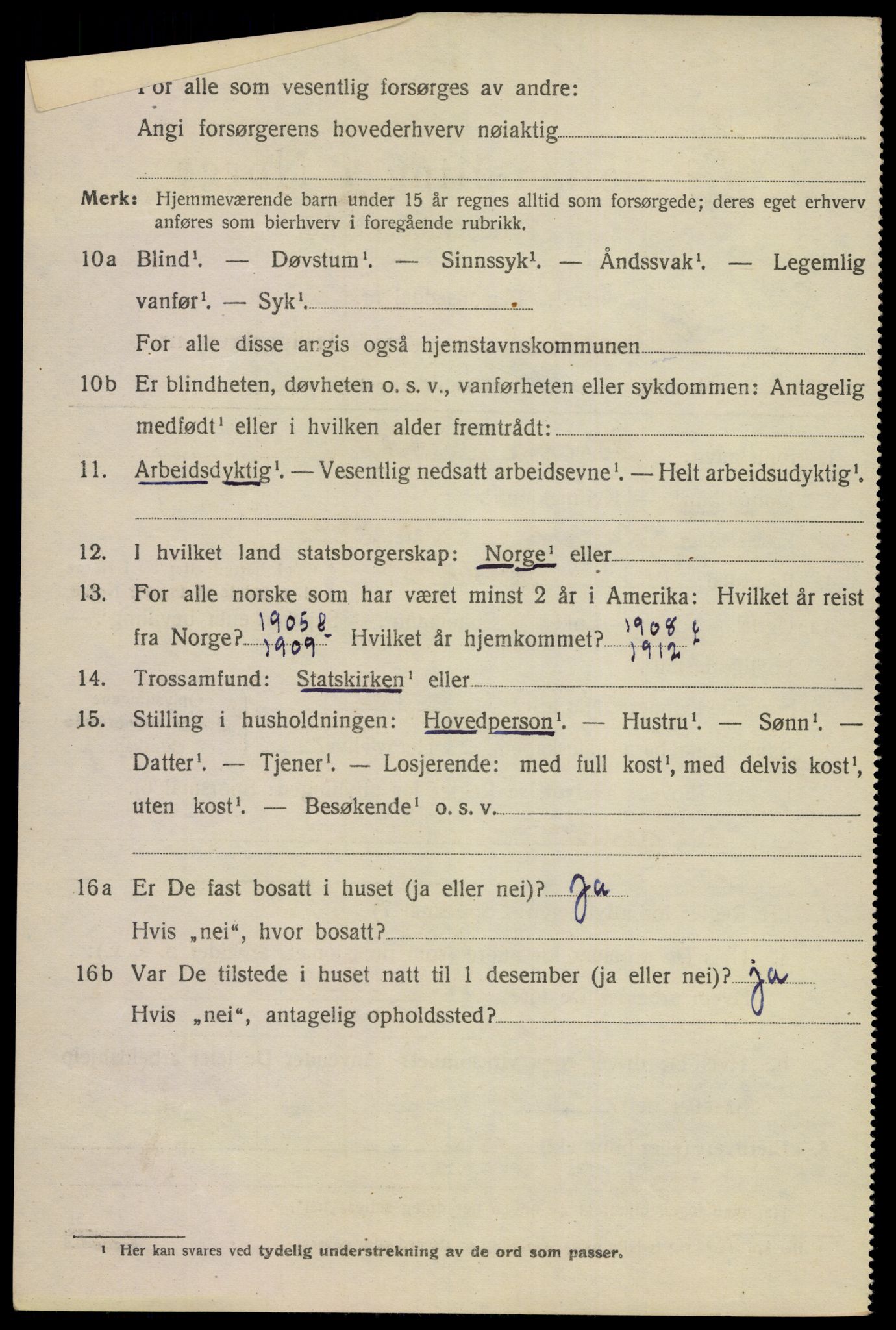 SAKO, 1920 census for Porsgrunn, 1920, p. 19942