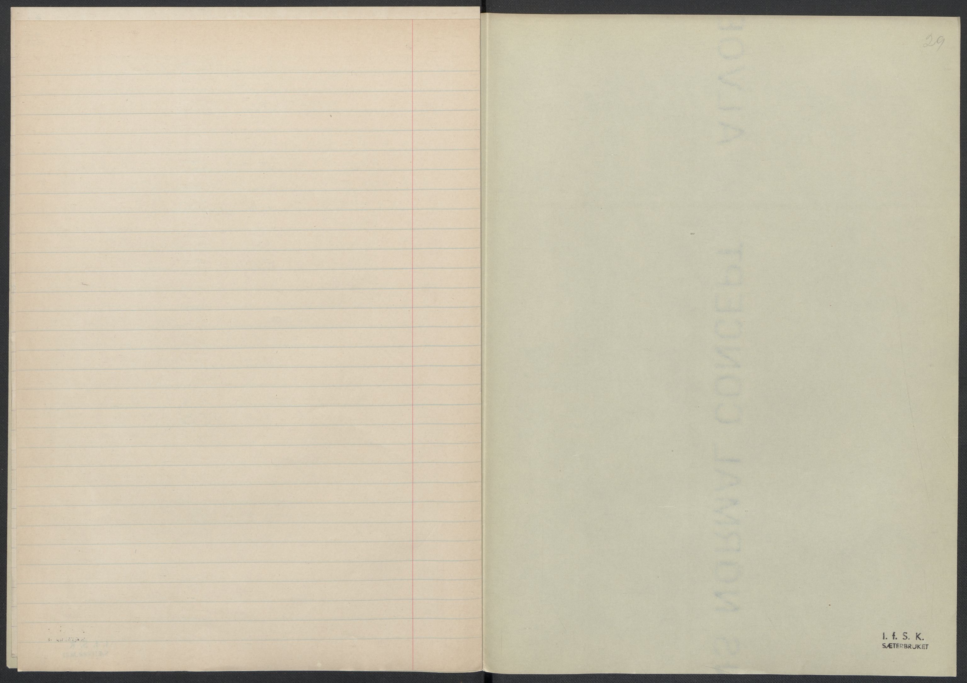 Instituttet for sammenlignende kulturforskning, AV/RA-PA-0424/F/Fc/L0016/0002: Eske B16: / Nordland (perm XLVII), 1932-1936, p. 29