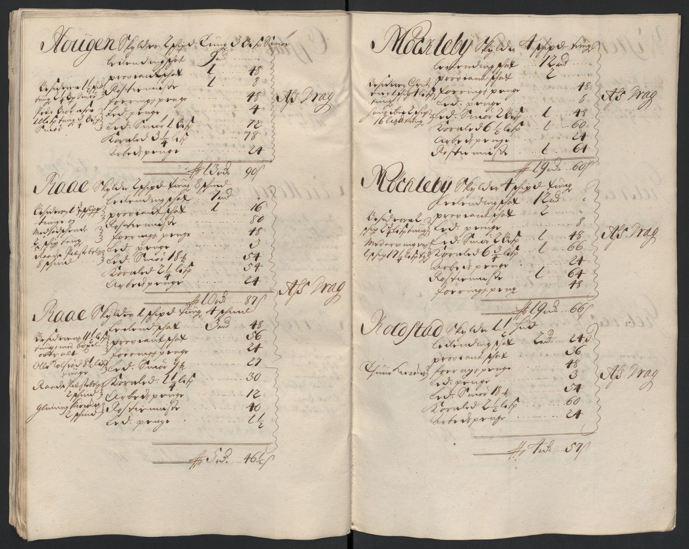 Rentekammeret inntil 1814, Reviderte regnskaper, Fogderegnskap, AV/RA-EA-4092/R04/L0135: Fogderegnskap Moss, Onsøy, Tune, Veme og Åbygge, 1709-1710, p. 326