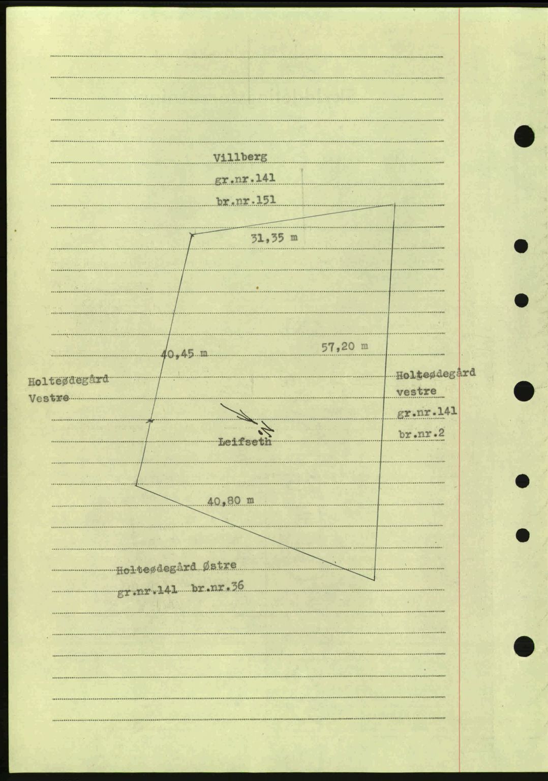 Idd og Marker sorenskriveri, AV/SAO-A-10283/G/Gb/Gbb/L0007: Mortgage book no. A7, 1944-1945, Diary no: : 791/1945