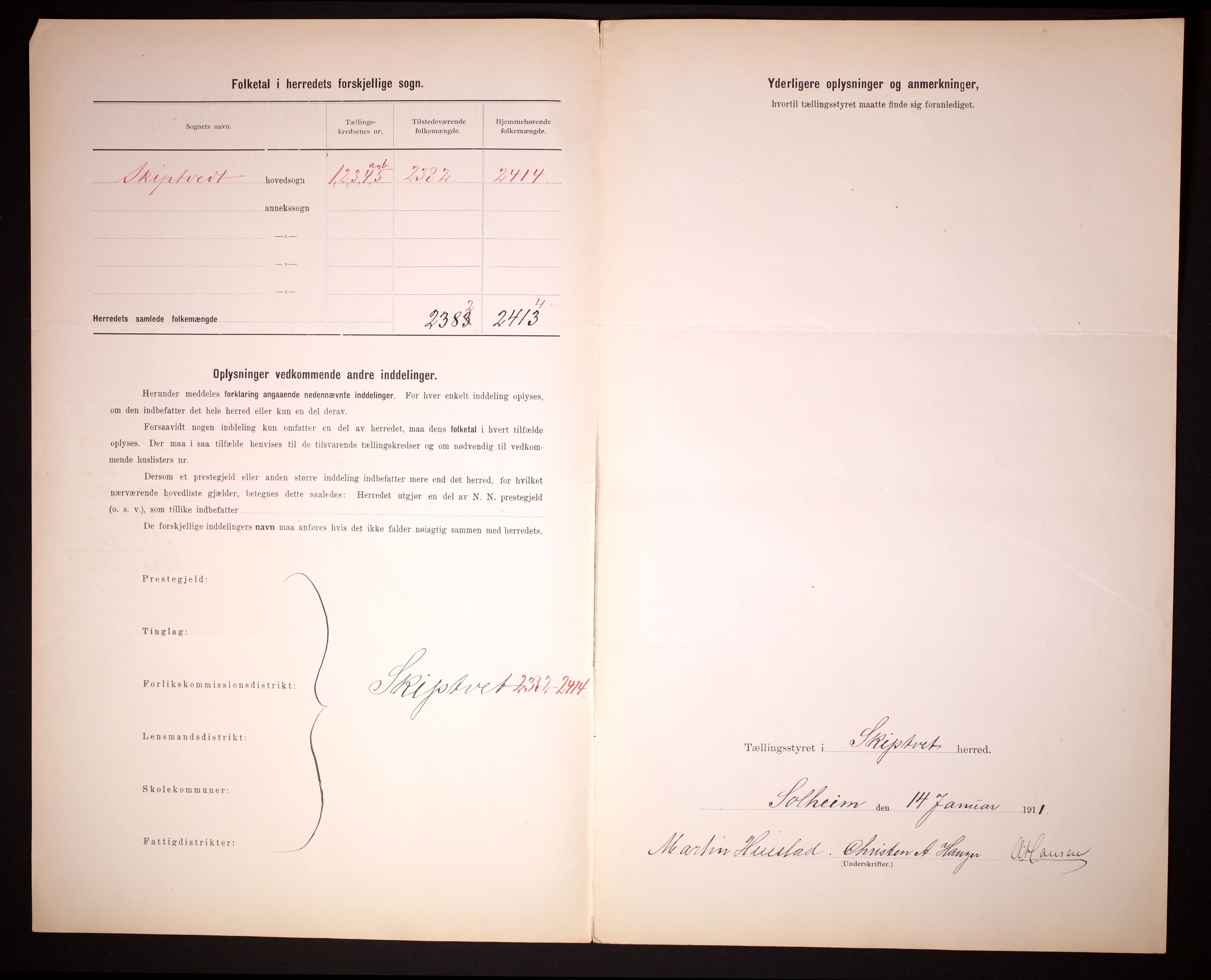 RA, 1910 census for Skiptvet, 1910, p. 3