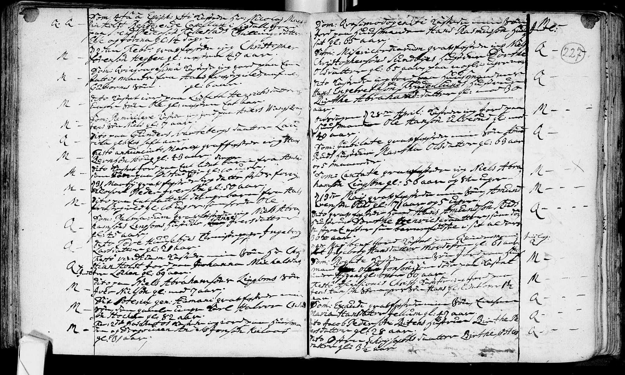 Røyken kirkebøker, SAKO/A-241/F/Fa/L0002: Parish register (official) no. 2, 1731-1782, p. 227