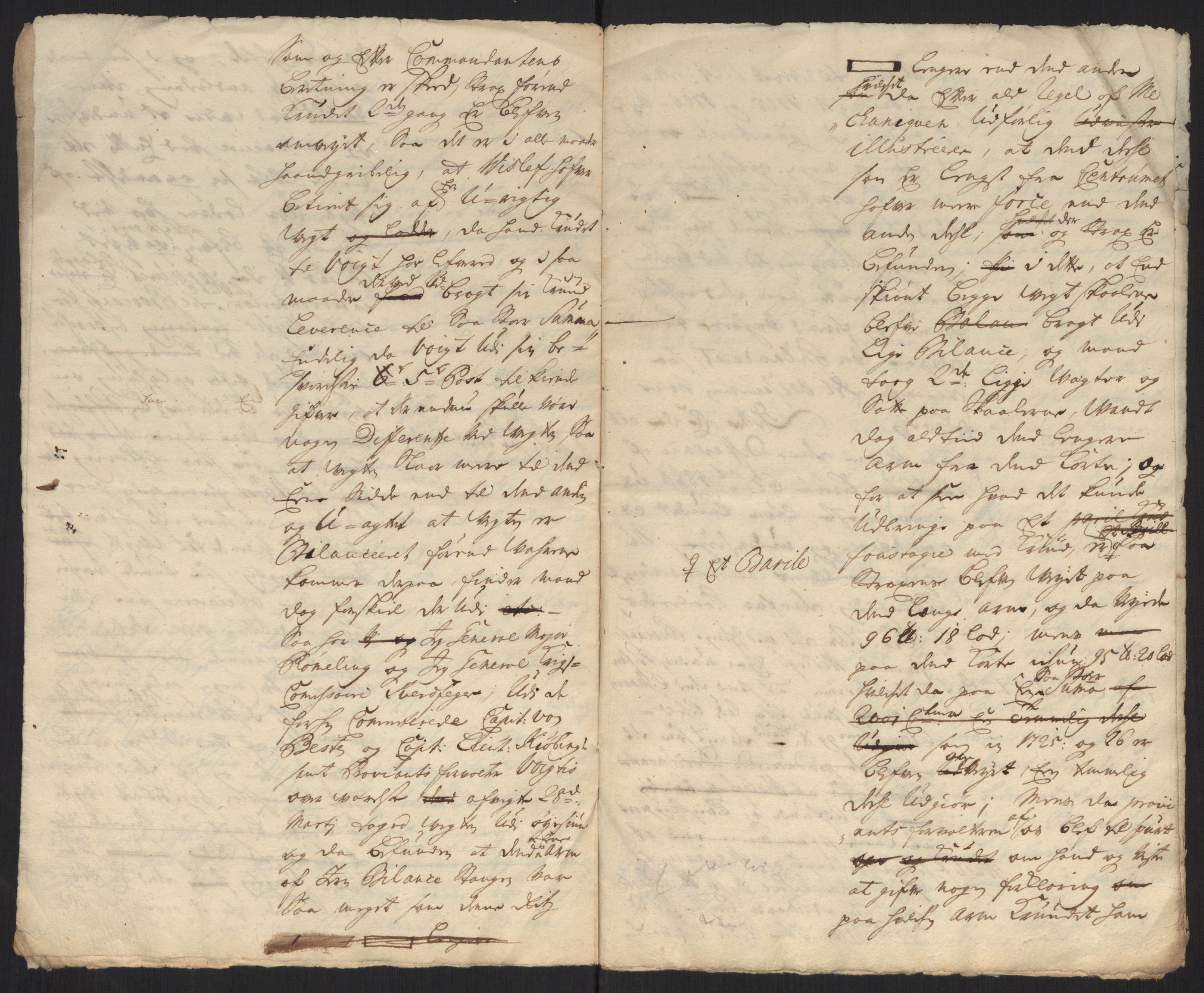 Kommanderende general (KG I) med Det norske krigsdirektorium, AV/RA-EA-5419/B/L0013: Kommanderende generals konsepter, 1730-1733, p. 15