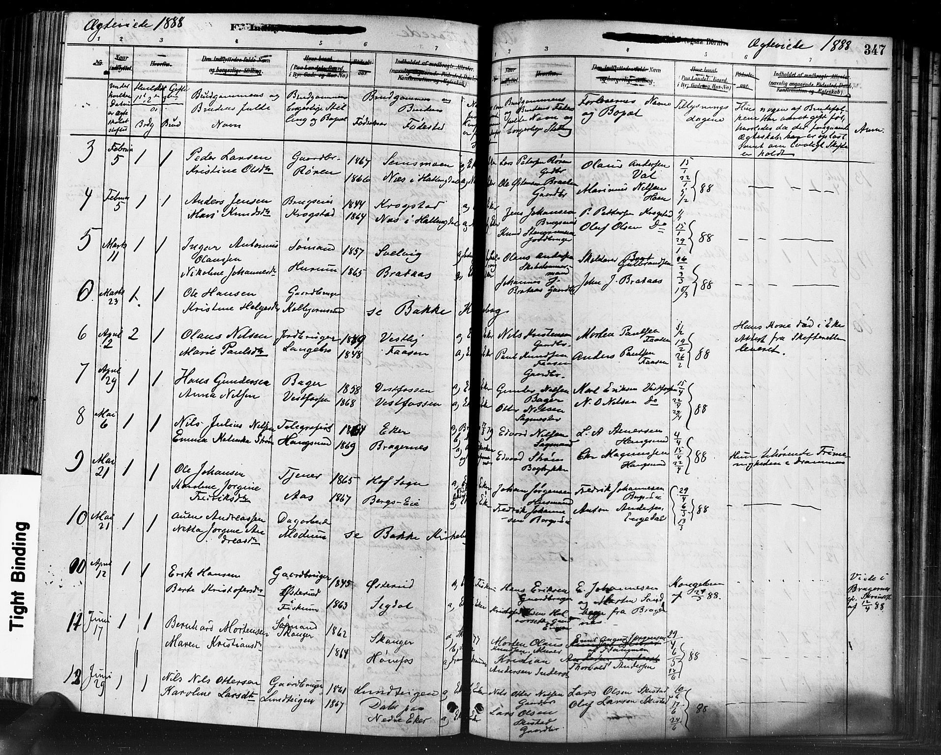 Eiker kirkebøker, AV/SAKO-A-4/F/Fb/L0001: Parish register (official) no. II 1, 1878-1888, p. 347