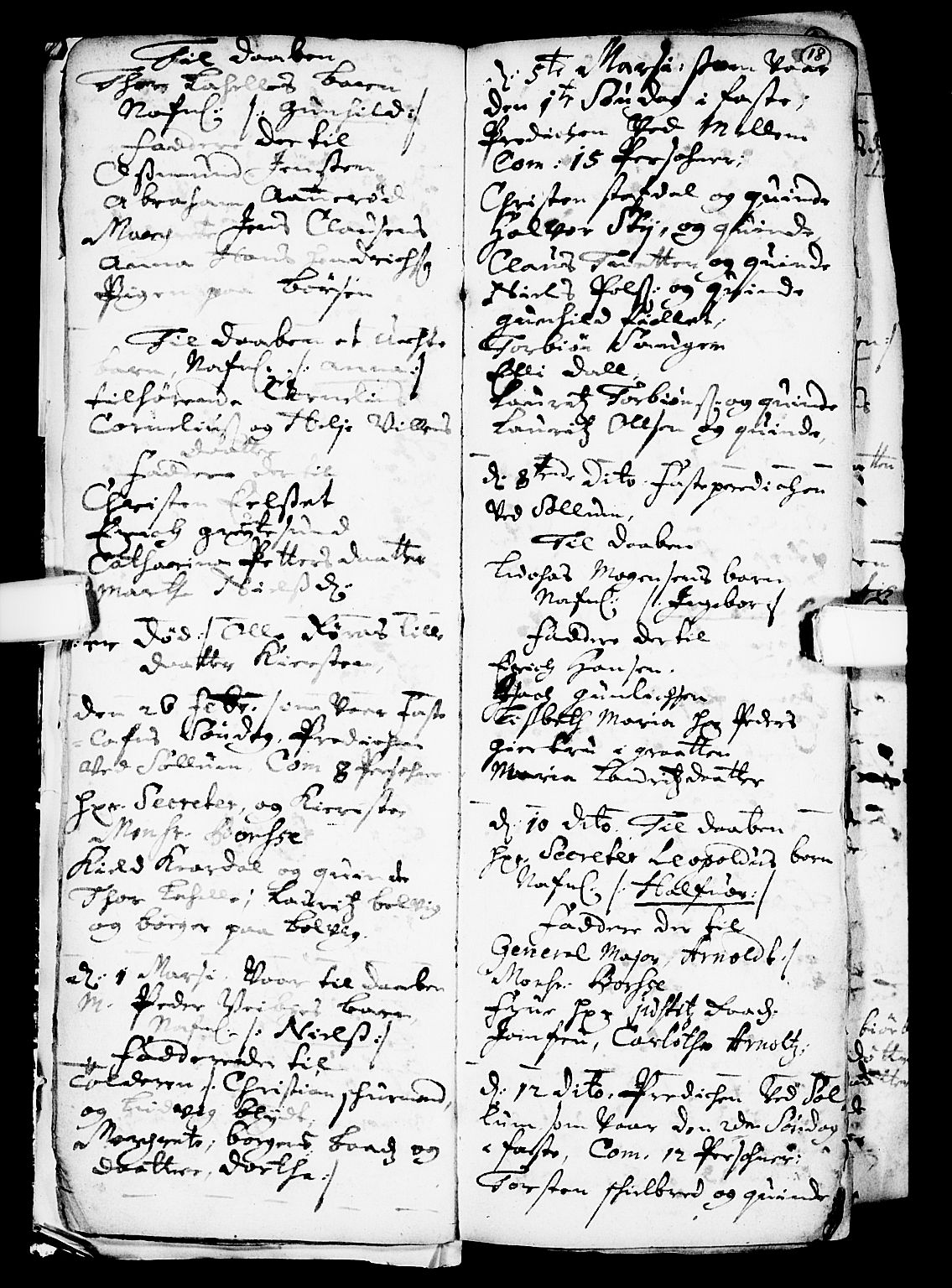 Solum kirkebøker, AV/SAKO-A-306/F/Fa/L0001: Parish register (official) no. I 1, 1701-1716, p. 18