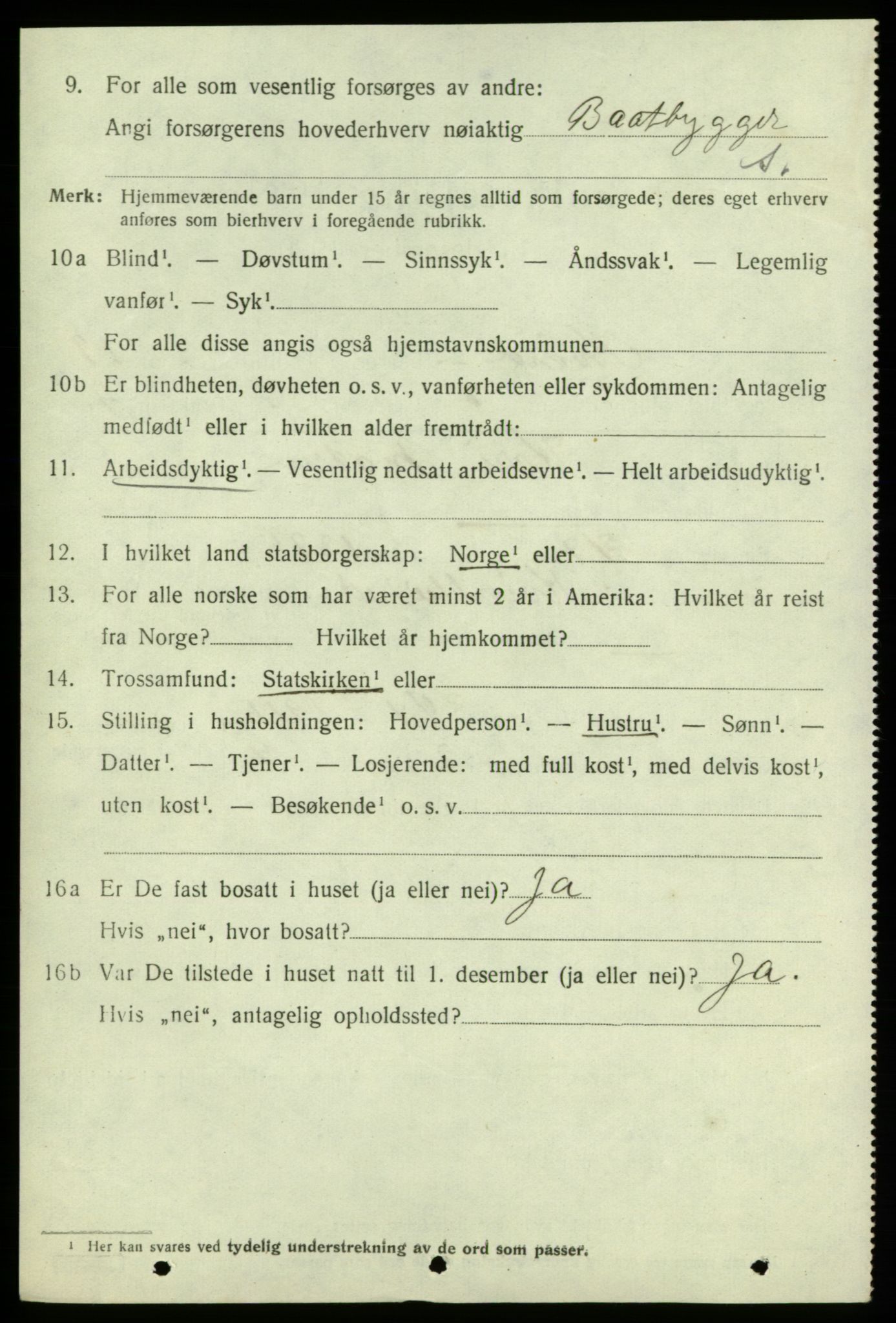 SAB, 1920 census for Kvinnherad, 1920, p. 11897