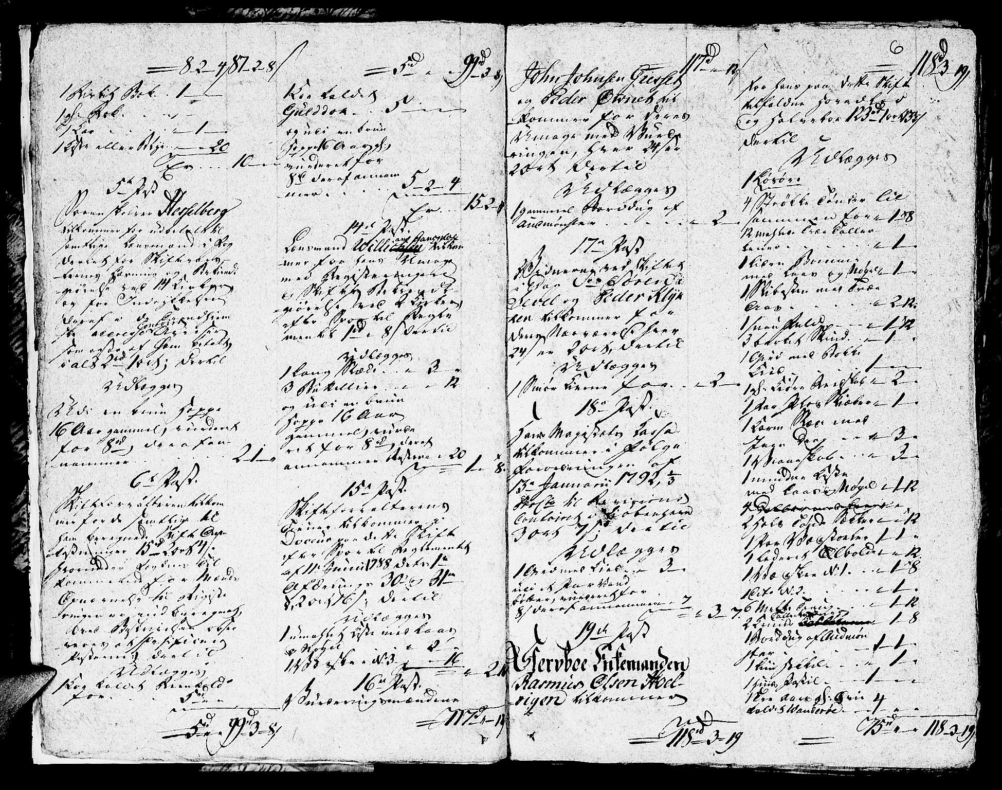 Namdal sorenskriveri, AV/SAT-A-4133/1/3/3A/L0022: Skifteprotokoll nr. 17a, 1799, p. 5b-6a