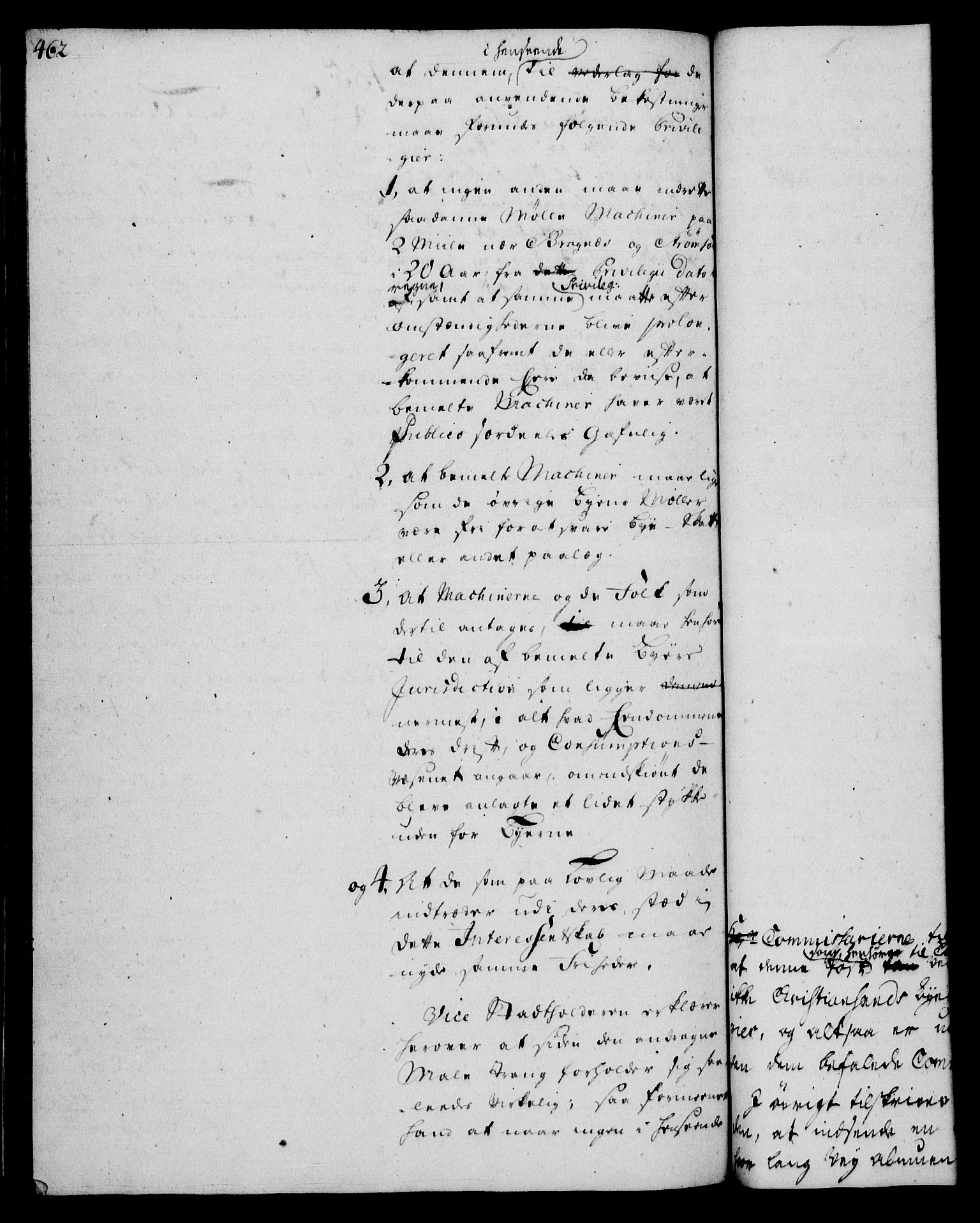 Rentekammeret, Kammerkanselliet, AV/RA-EA-3111/G/Gh/Gha/L0031: Norsk ekstraktmemorialprotokoll (merket RK 53.76), 1751-1753, p. 462