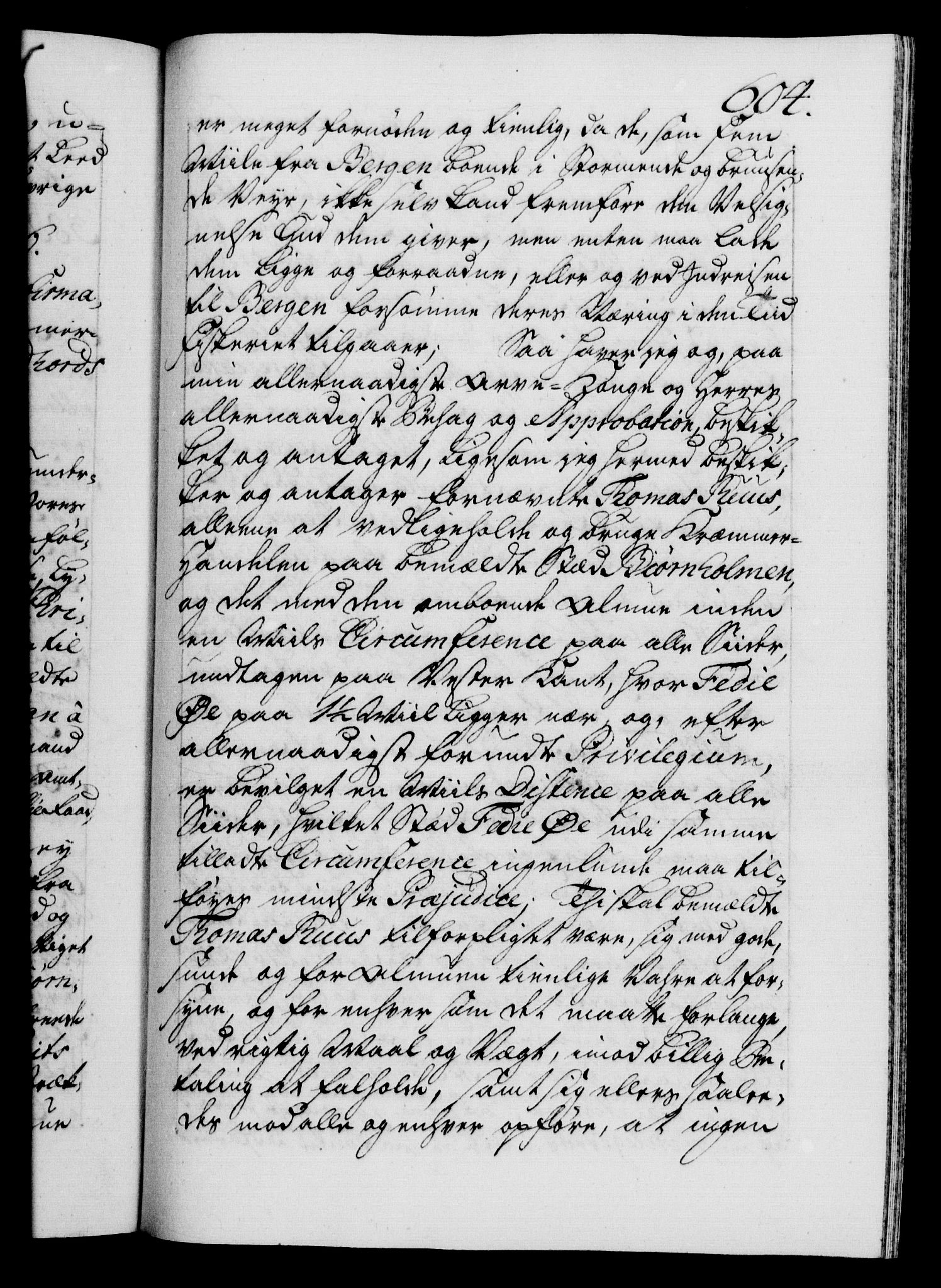 Danske Kanselli 1572-1799, AV/RA-EA-3023/F/Fc/Fca/Fcaa/L0034: Norske registre, 1745-1746, p. 604a