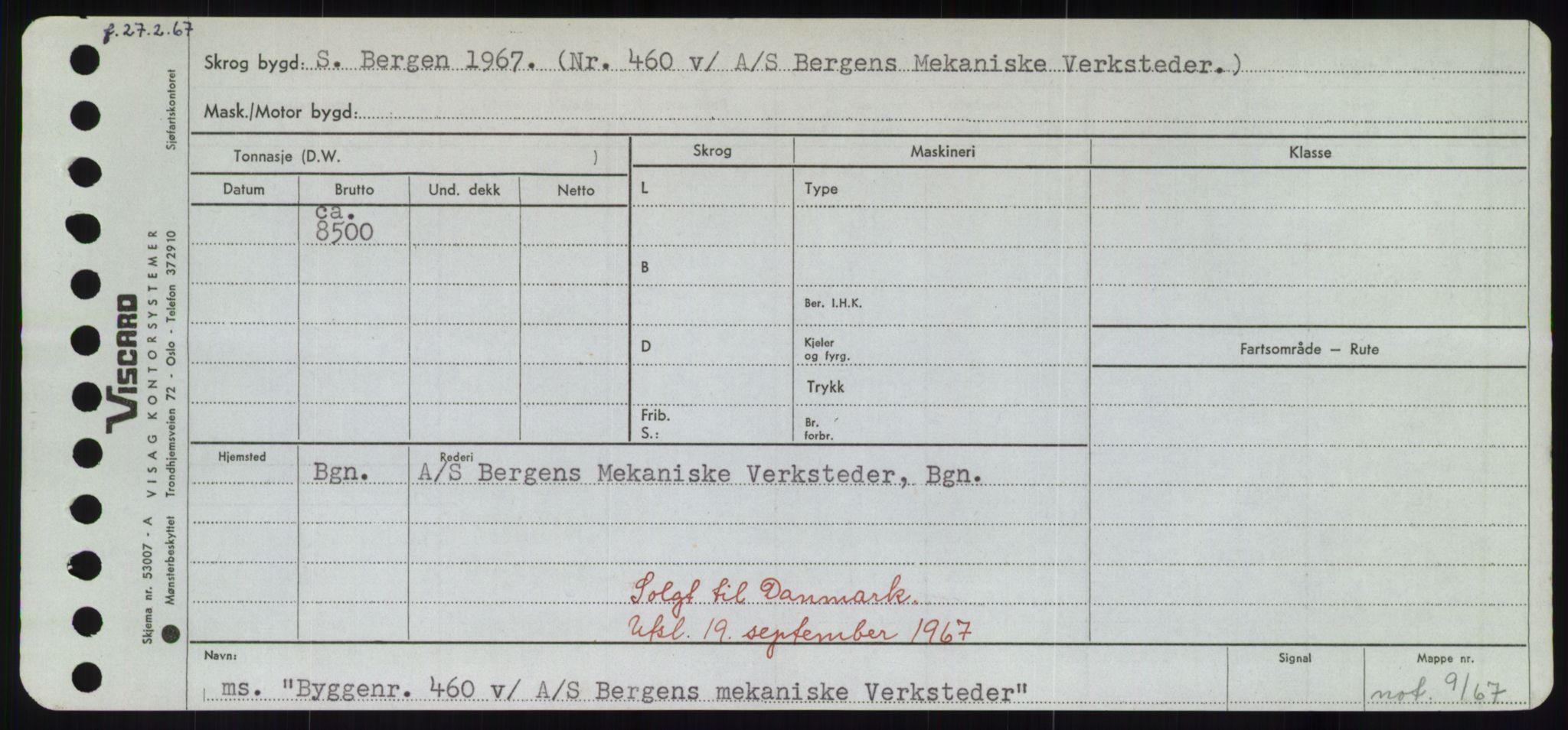 Sjøfartsdirektoratet med forløpere, Skipsmålingen, RA/S-1627/H/Hd/L0006: Fartøy, Byg-Båt, p. 9