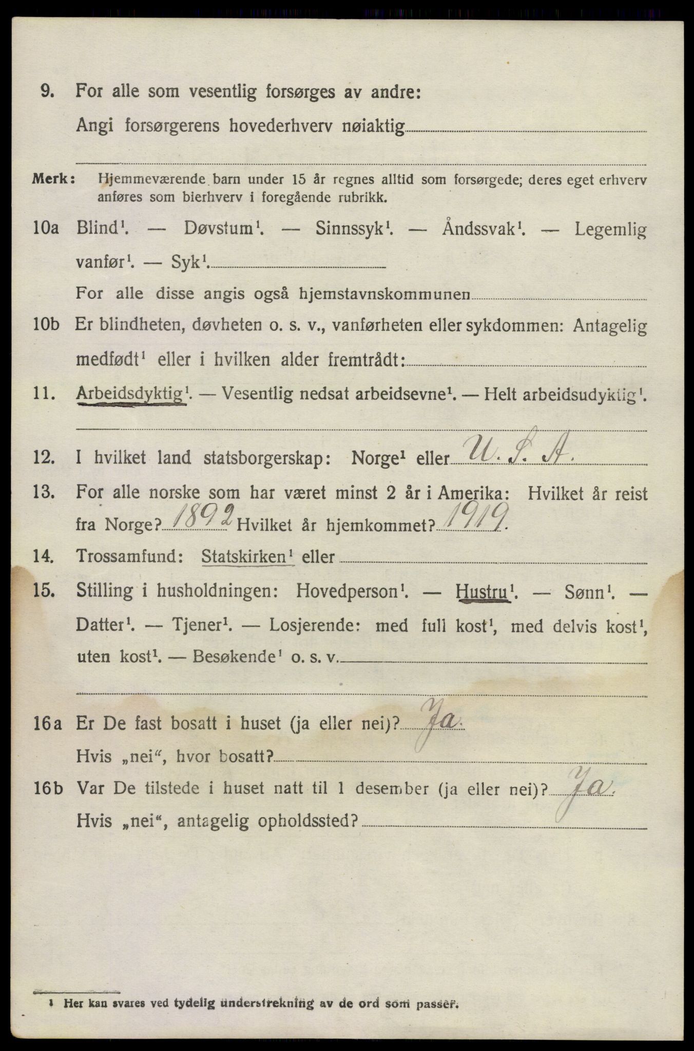 SAKO, 1920 census for Brunlanes, 1920, p. 4472