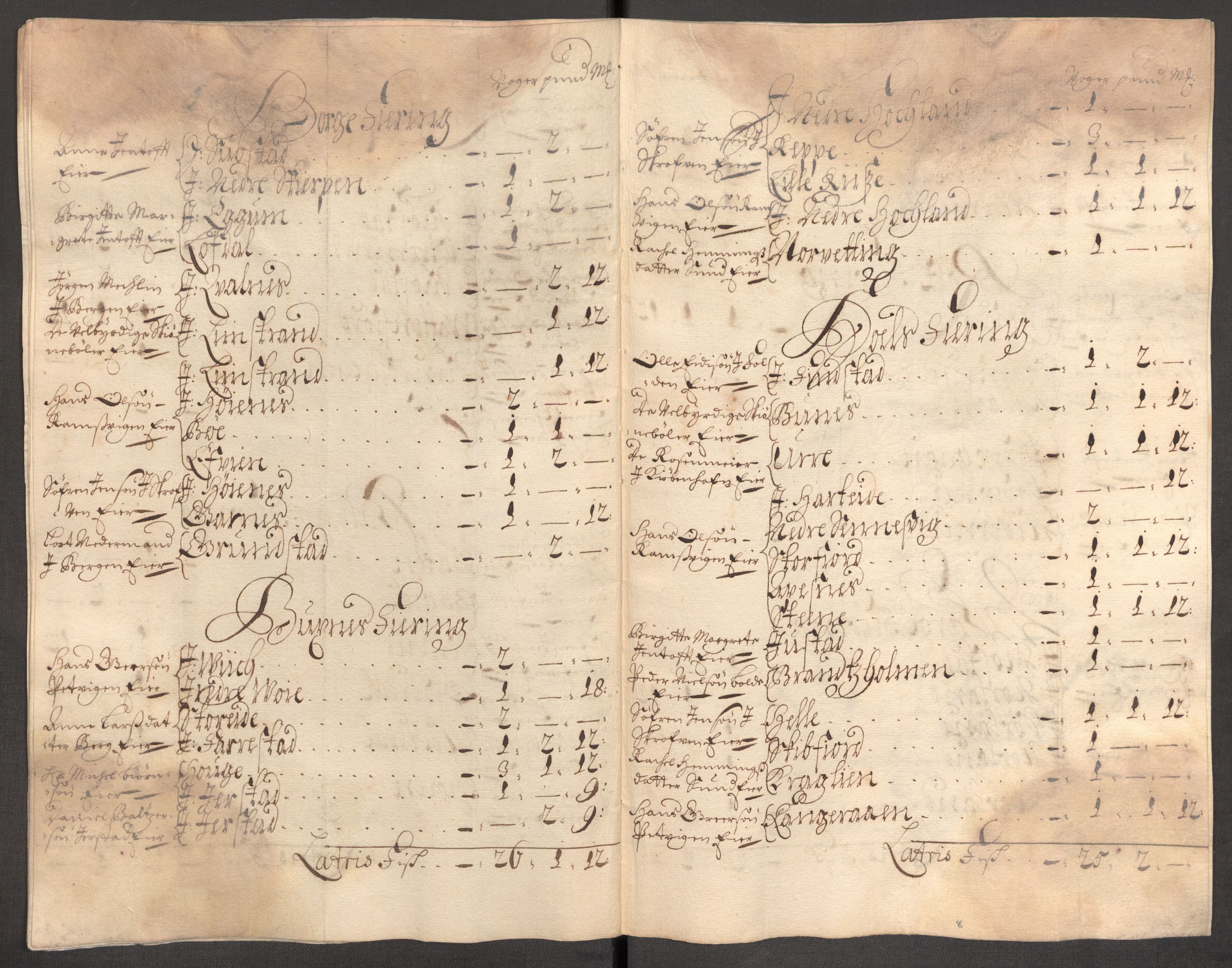 Rentekammeret inntil 1814, Reviderte regnskaper, Fogderegnskap, AV/RA-EA-4092/R67/L4678: Fogderegnskap Vesterålen, Andenes og Lofoten, 1696-1708, p. 55