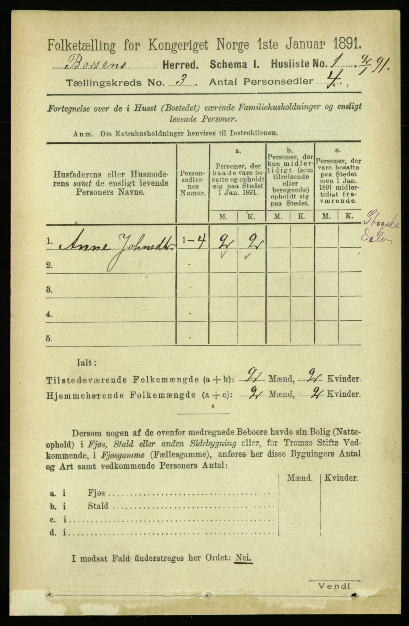 RA, 1891 census for 1658 Børsa, 1891, p. 781