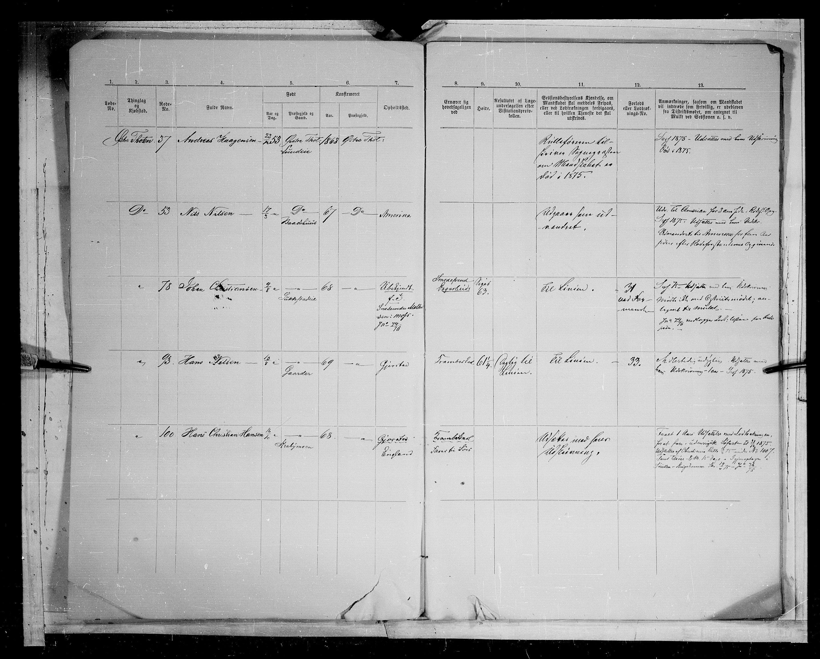 Fylkesmannen i Oppland, AV/SAH-FYO-002/1/K/Kg/L1168: Østre og Vestre Toten, 1871-1879, p. 8225