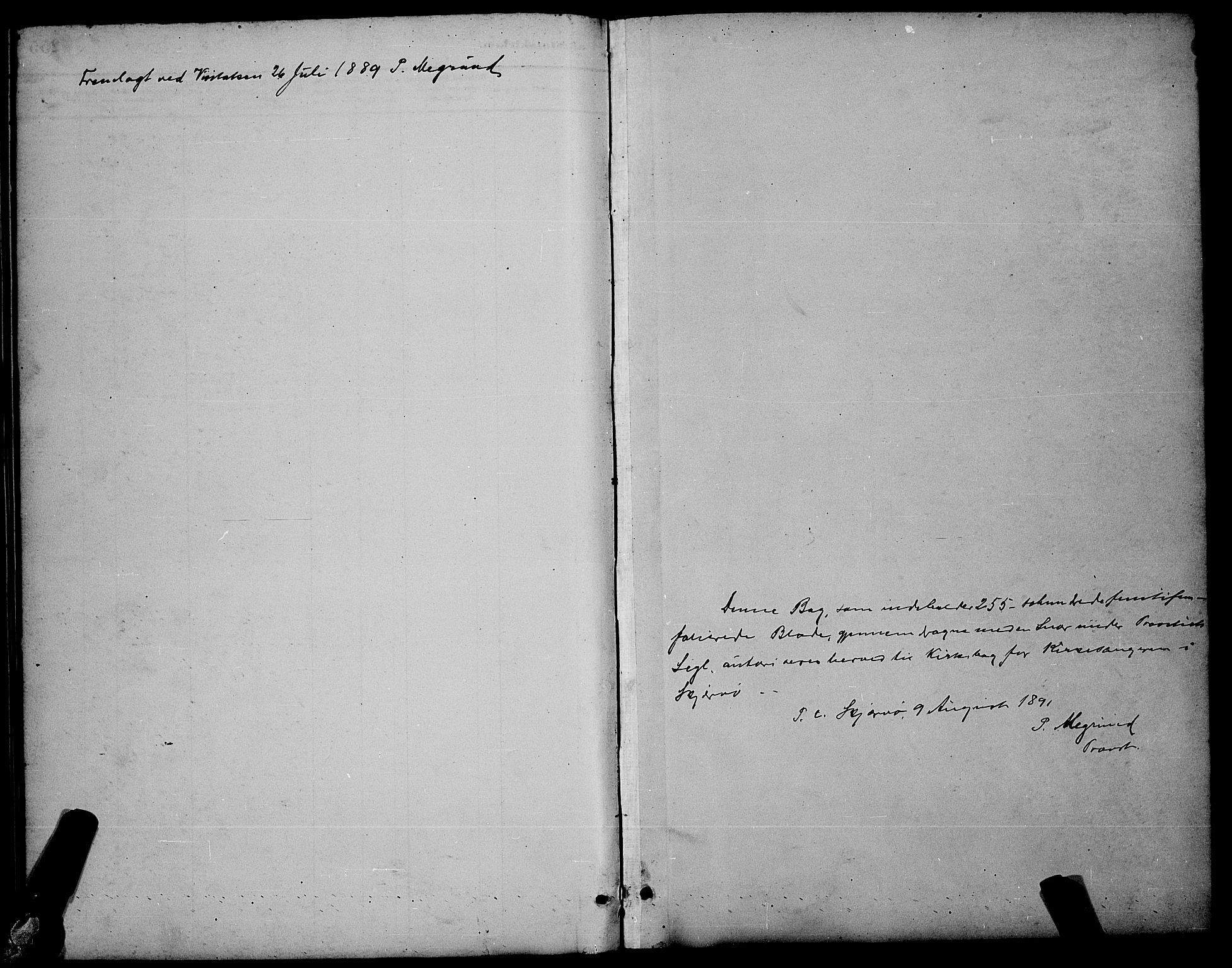 Skjervøy sokneprestkontor, SATØ/S-1300/H/Ha/Hab/L0007klokker: Parish register (copy) no. 7, 1889-1899