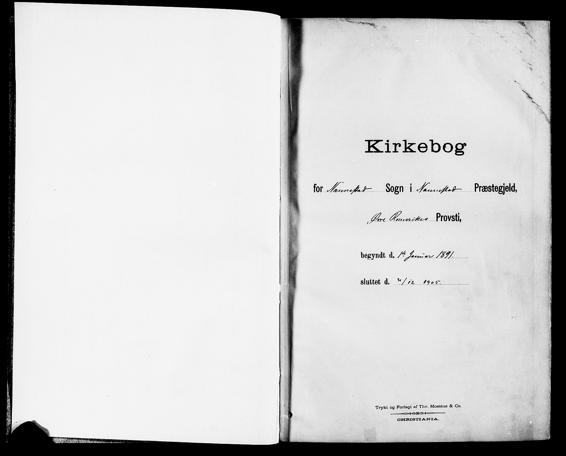 Nannestad prestekontor Kirkebøker, AV/SAO-A-10414a/F/Fa/L0015: Parish register (official) no. I 15, 1891-1905