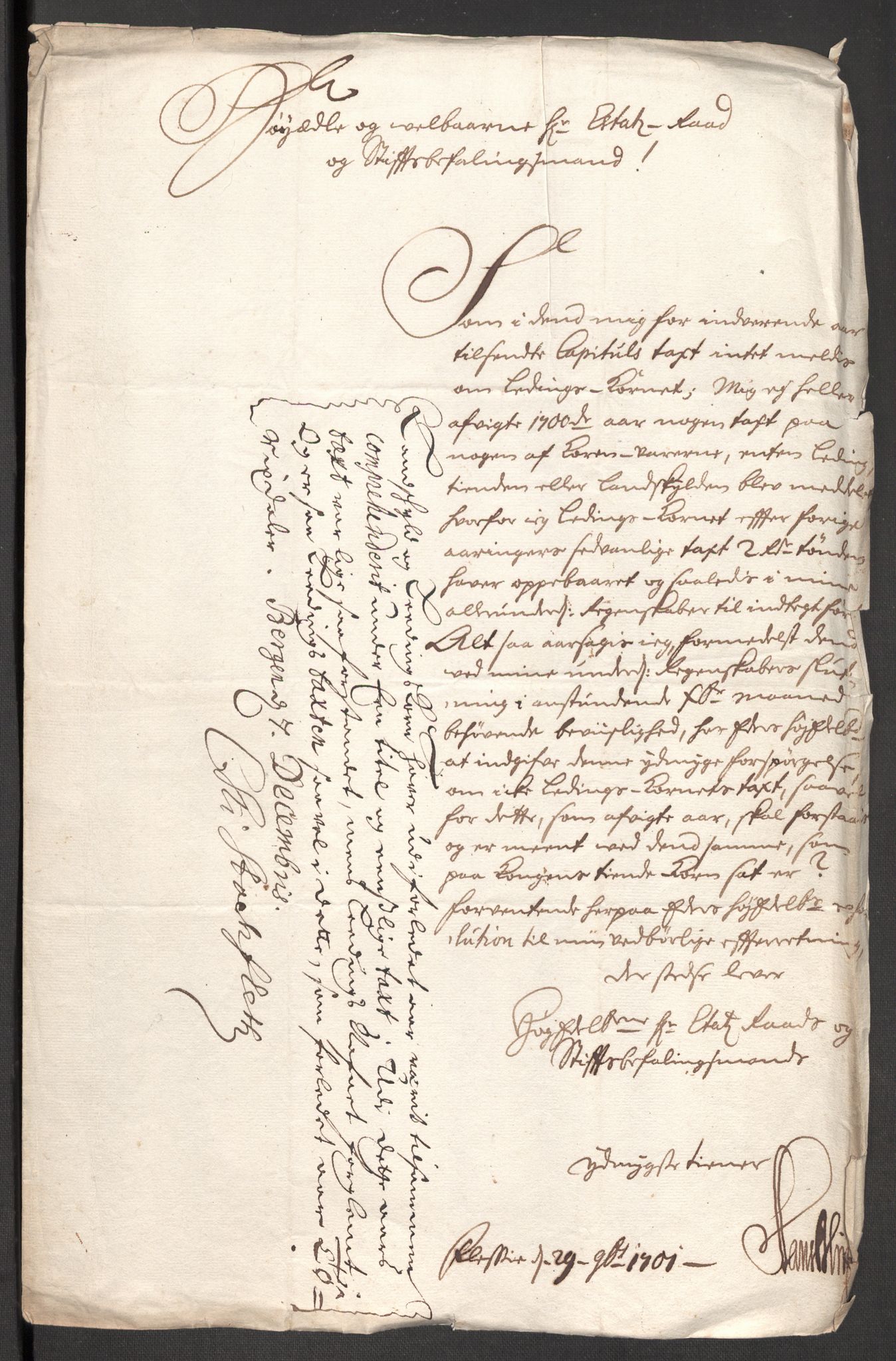 Rentekammeret inntil 1814, Reviderte regnskaper, Fogderegnskap, RA/EA-4092/R52/L3311: Fogderegnskap Sogn, 1700-1701, p. 396