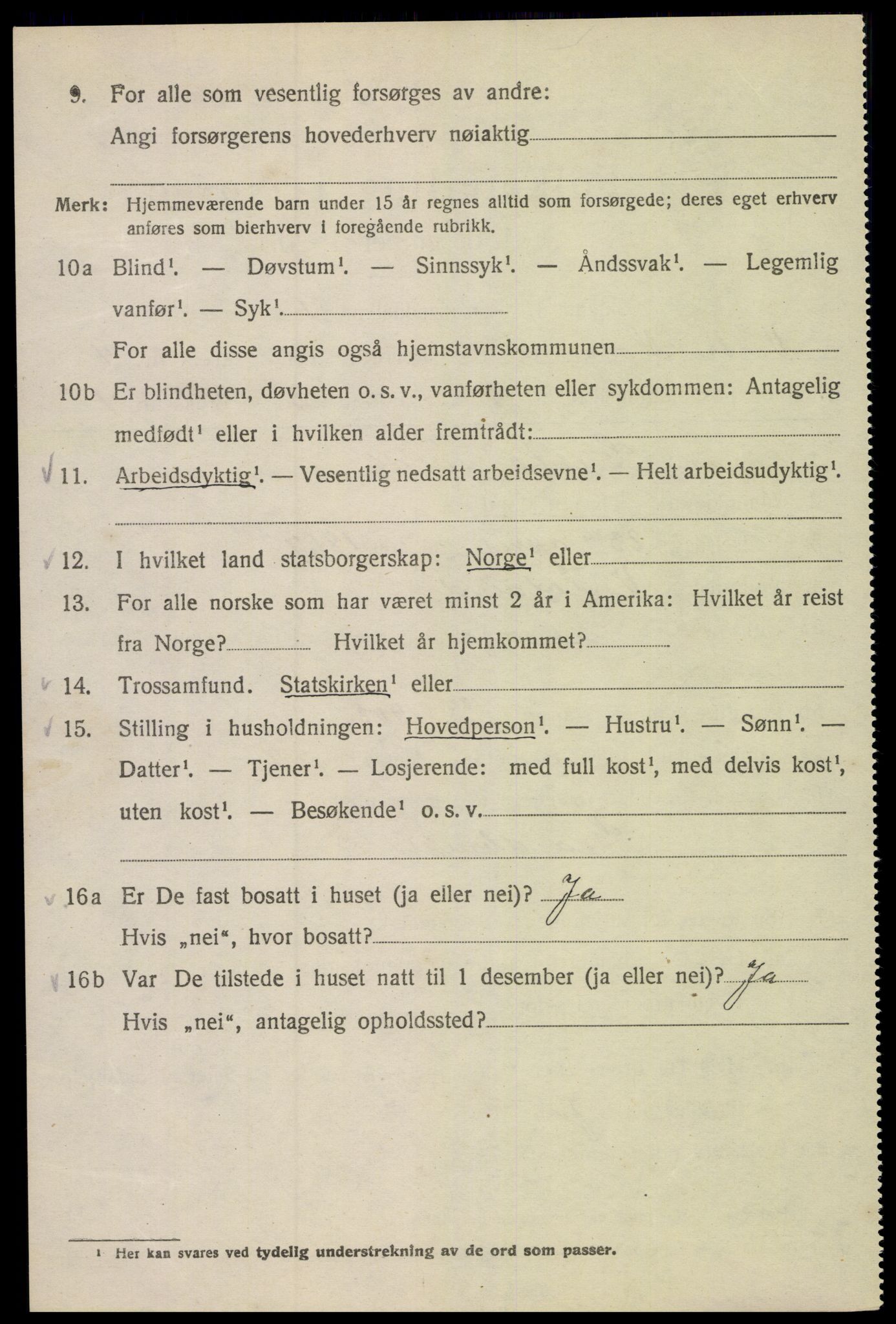 SAK, 1920 census for Vestre Moland, 1920, p. 3568