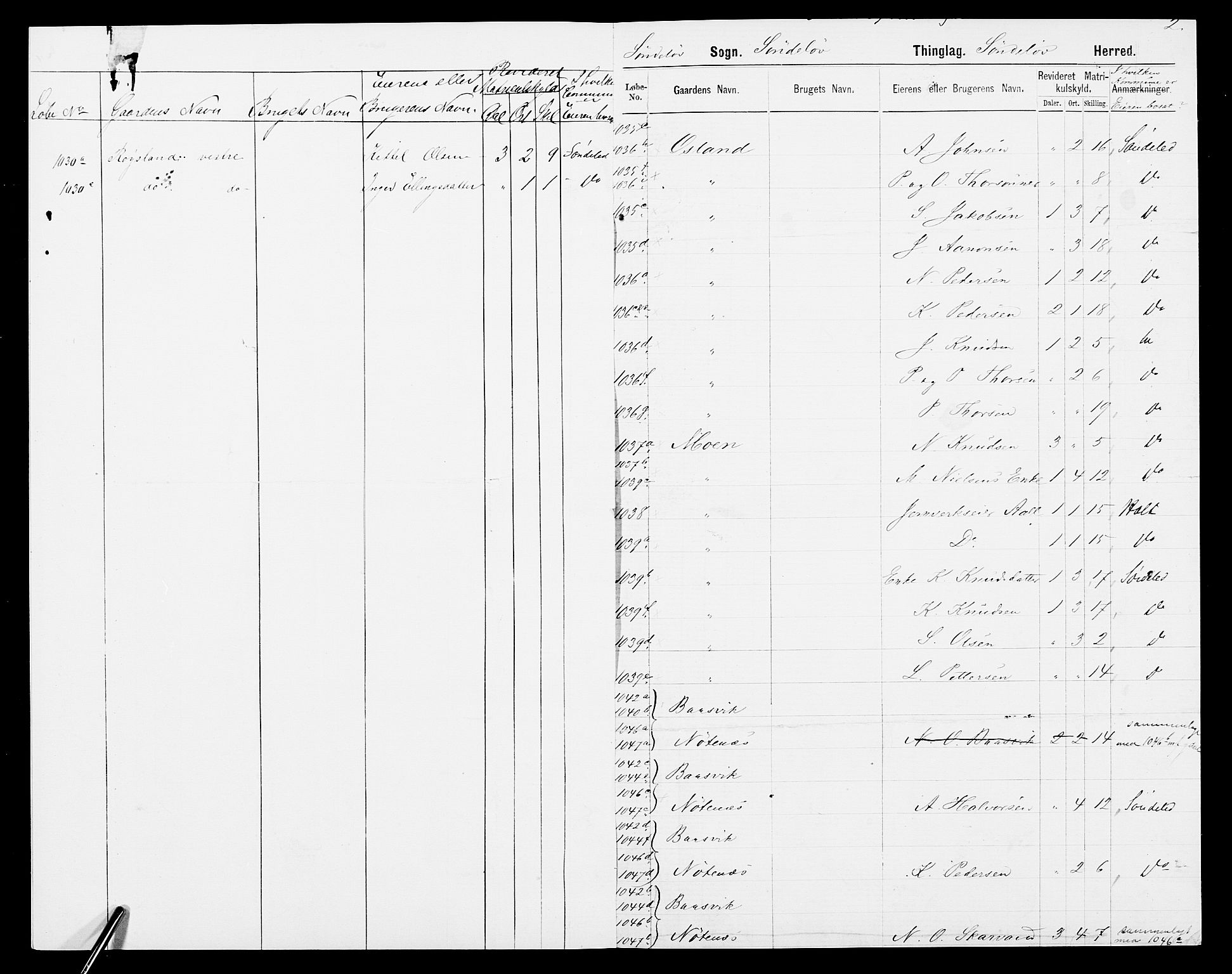 SAK, 1875 census for 0913L Risør/Søndeled, 1875, p. 4