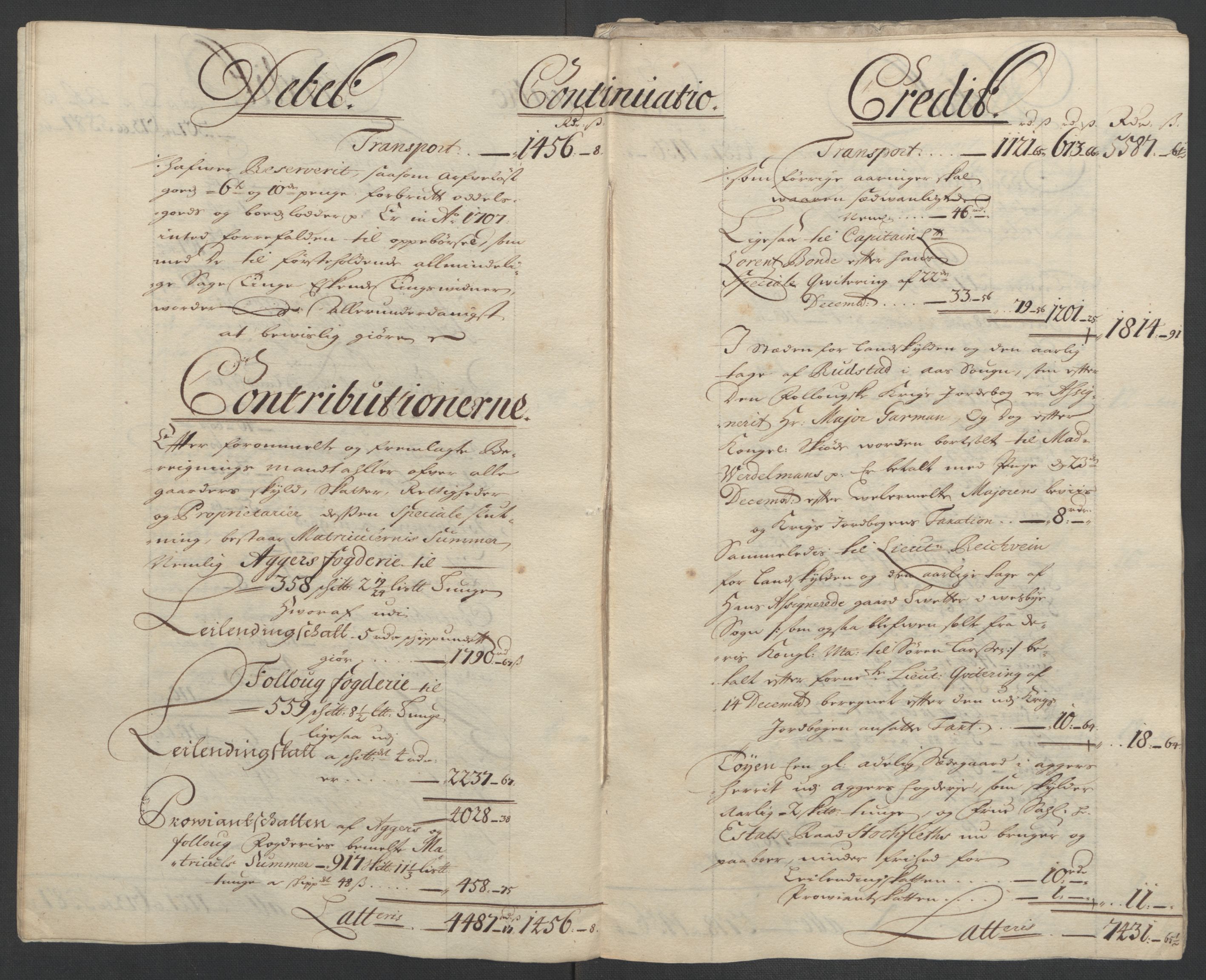 Rentekammeret inntil 1814, Reviderte regnskaper, Fogderegnskap, AV/RA-EA-4092/R10/L0447: Fogderegnskap Aker og Follo, 1707-1709, p. 9