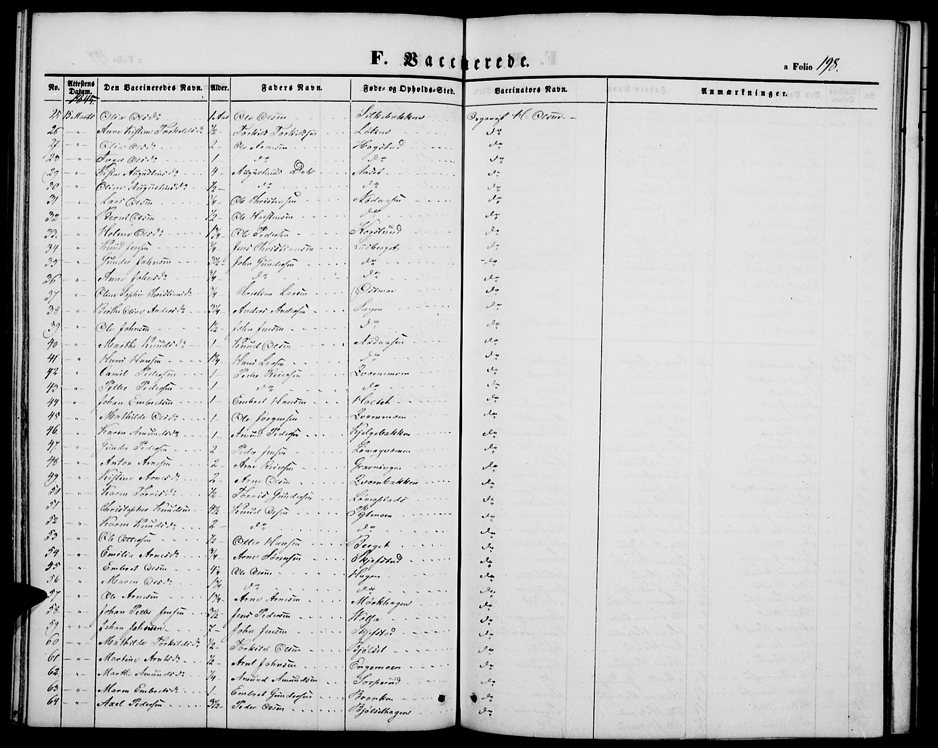 Elverum prestekontor, SAH/PREST-044/H/Ha/Hab/L0002: Parish register (copy) no. 2, 1845-1855, p. 198