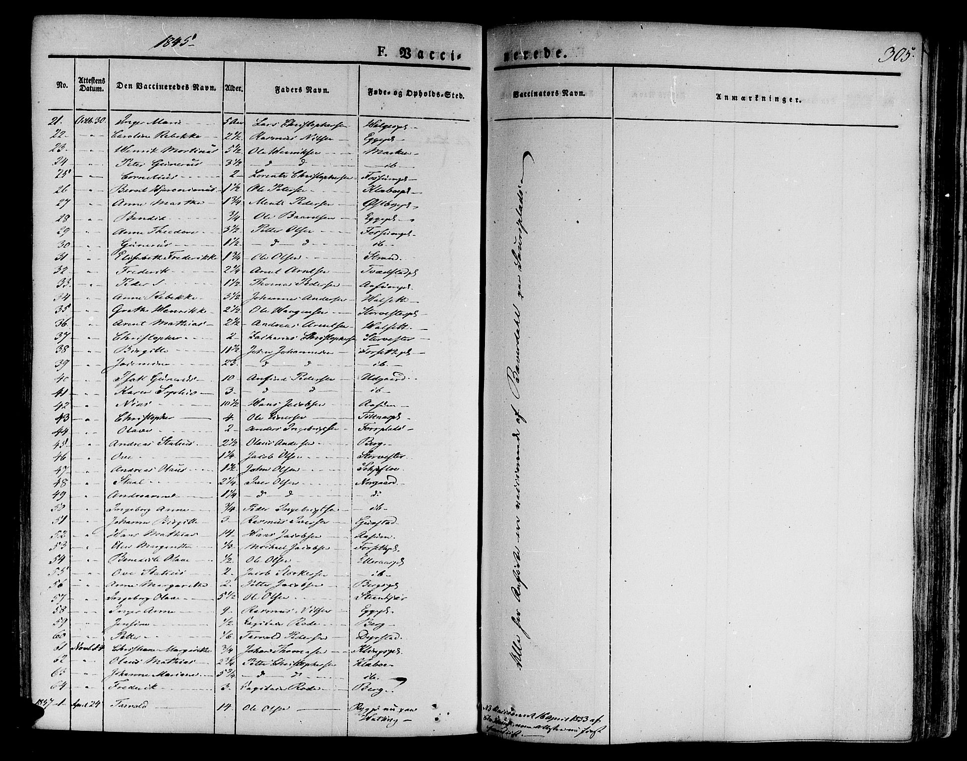 Ministerialprotokoller, klokkerbøker og fødselsregistre - Nord-Trøndelag, AV/SAT-A-1458/746/L0445: Parish register (official) no. 746A04, 1826-1846, p. 305