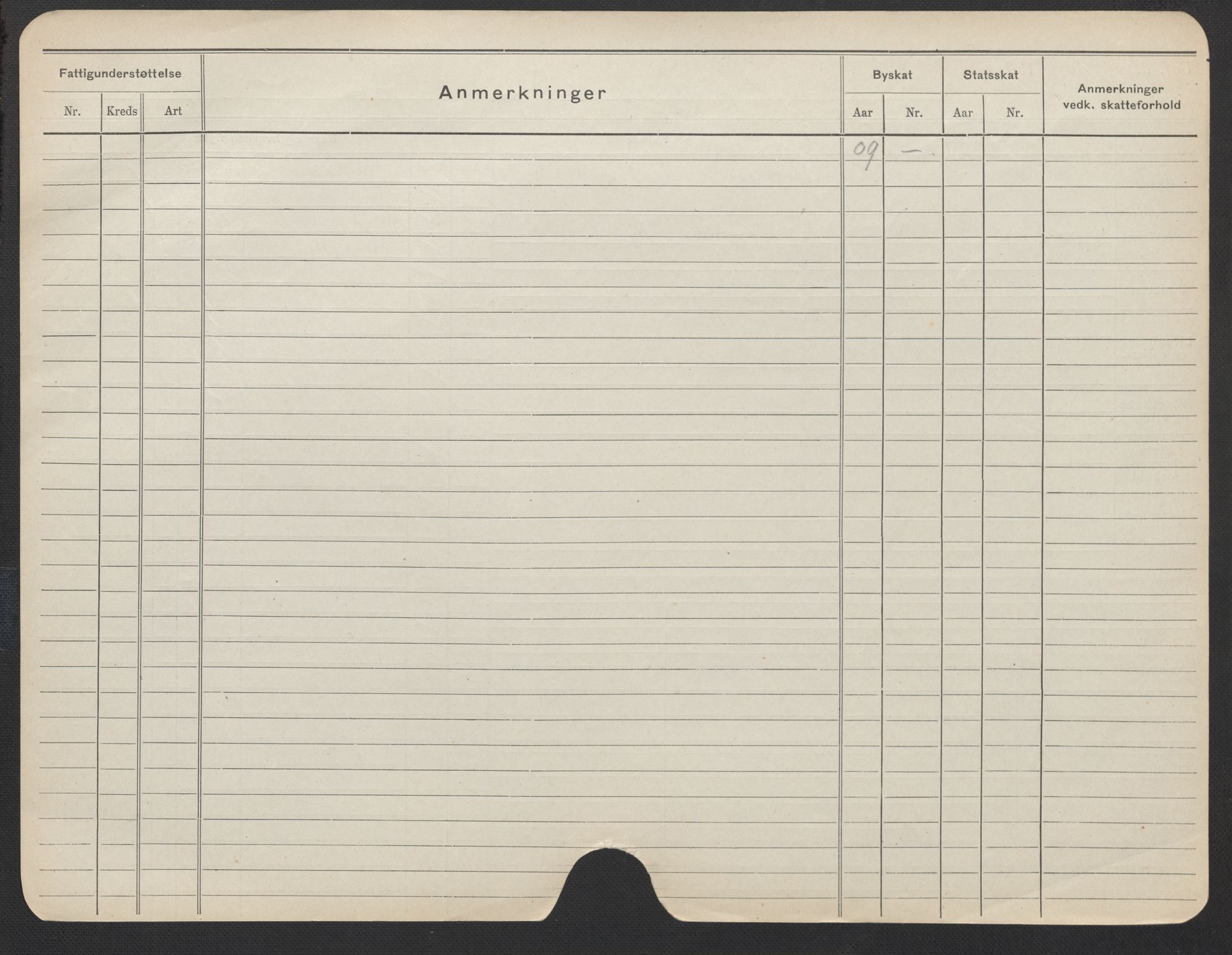 Oslo folkeregister, Registerkort, SAO/A-11715/F/Fa/Fac/L0022: Kvinner, 1906-1914, p. 50b