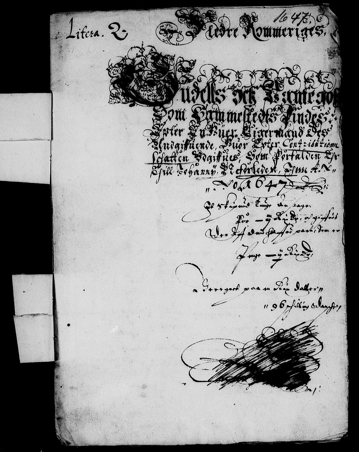 Rentekammeret inntil 1814, Reviderte regnskaper, Lensregnskaper, AV/RA-EA-5023/R/Rb/Rba/L0193: Akershus len, 1647-1648