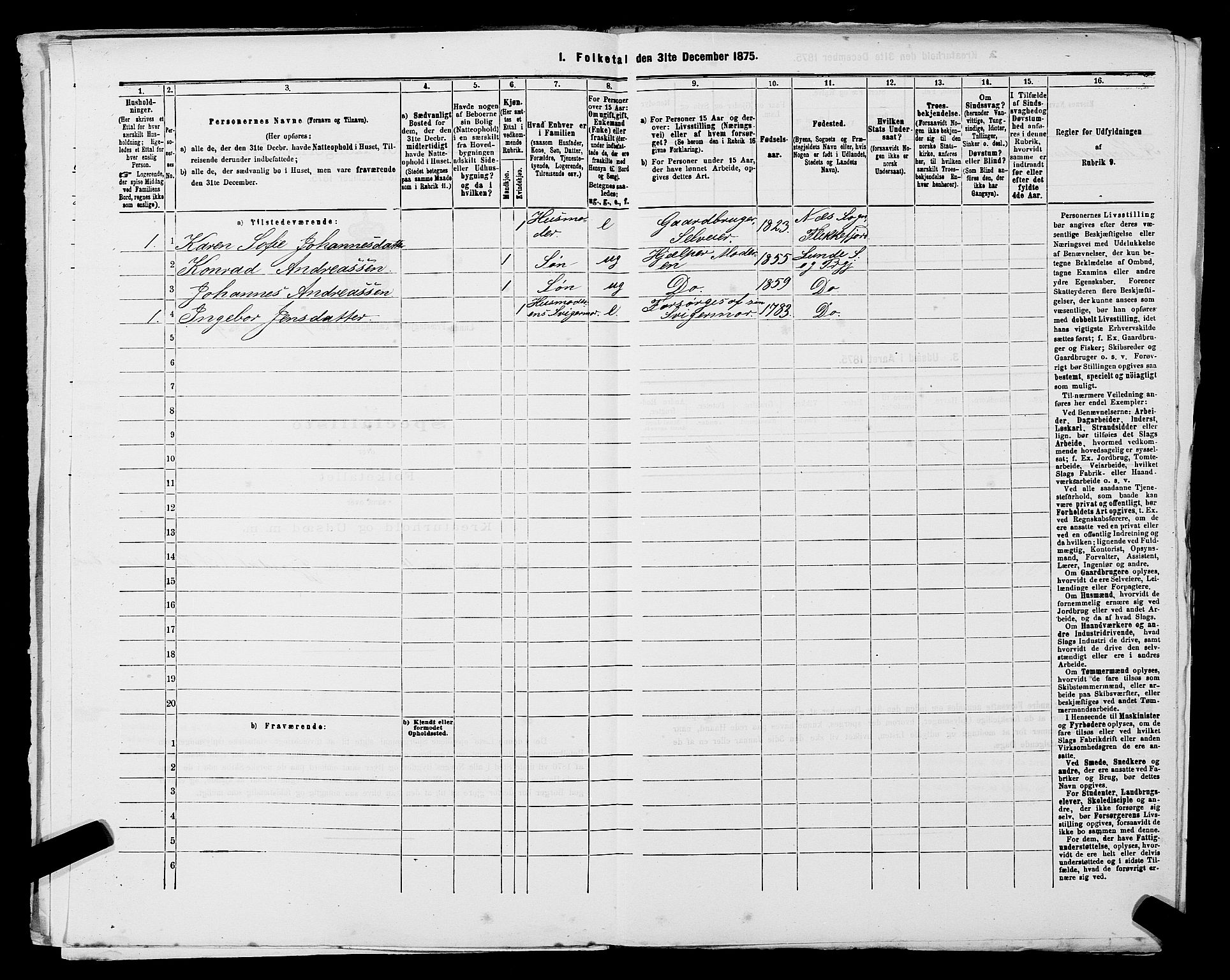 SAST, 1875 census for 1112P Lund, 1875, p. 57