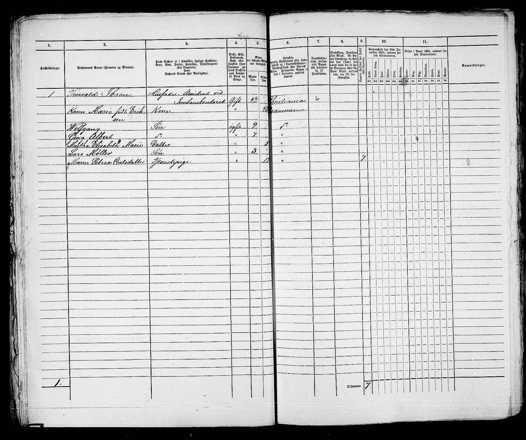 RA, 1865 census for Strømsø in Drammen, 1865, p. 671